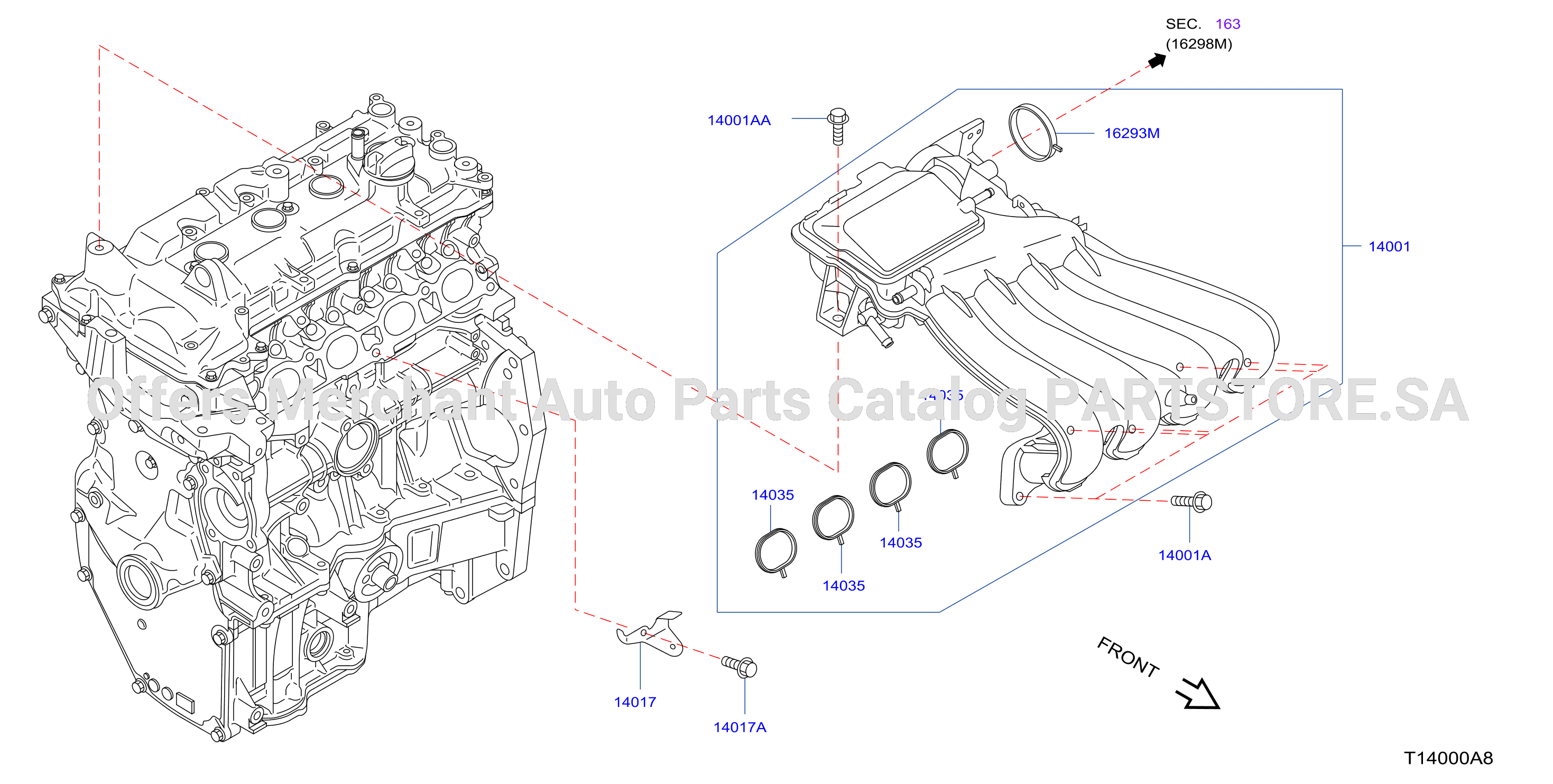 Manifold Intake Parts