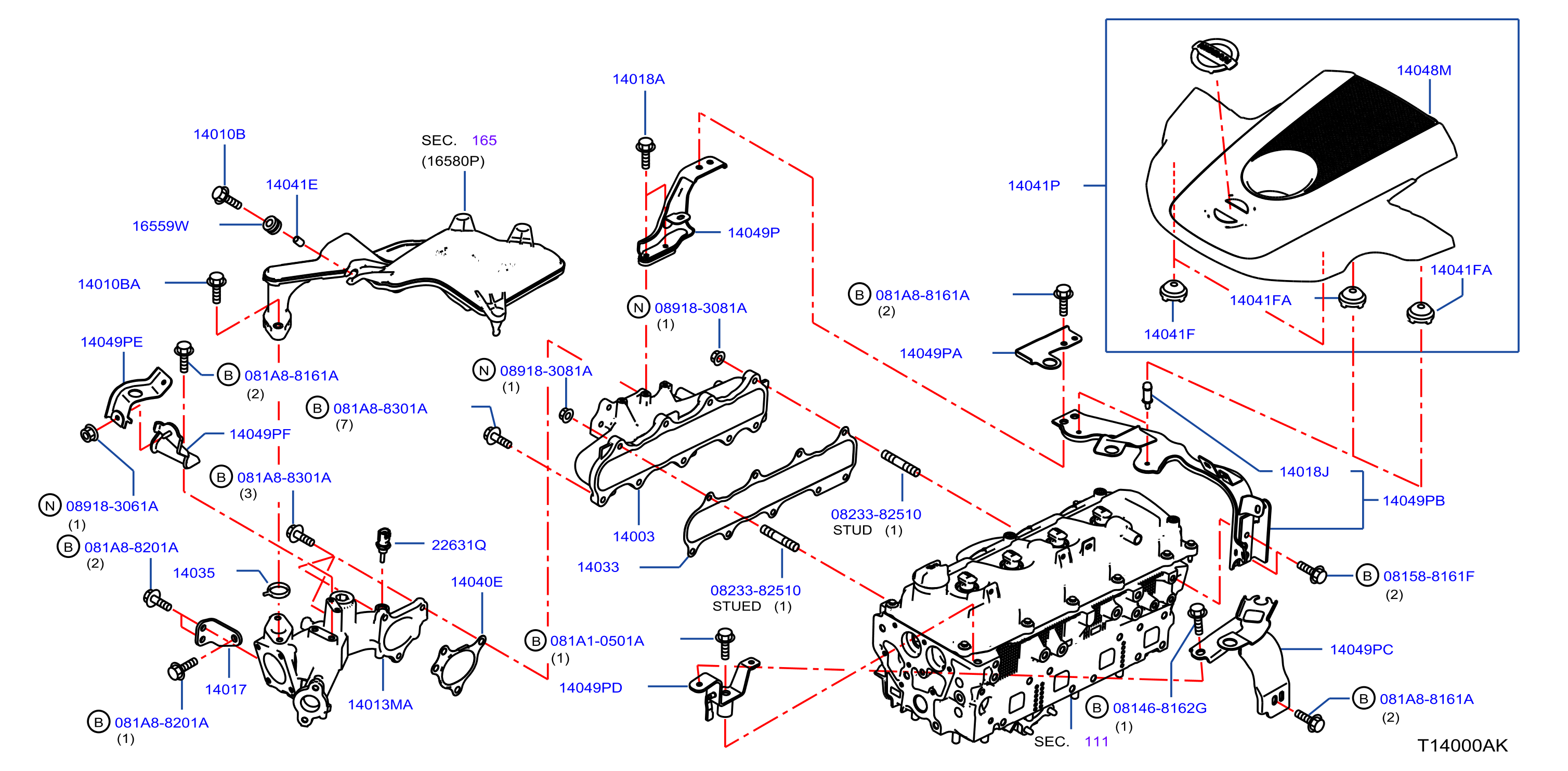 Manifold Intake Parts