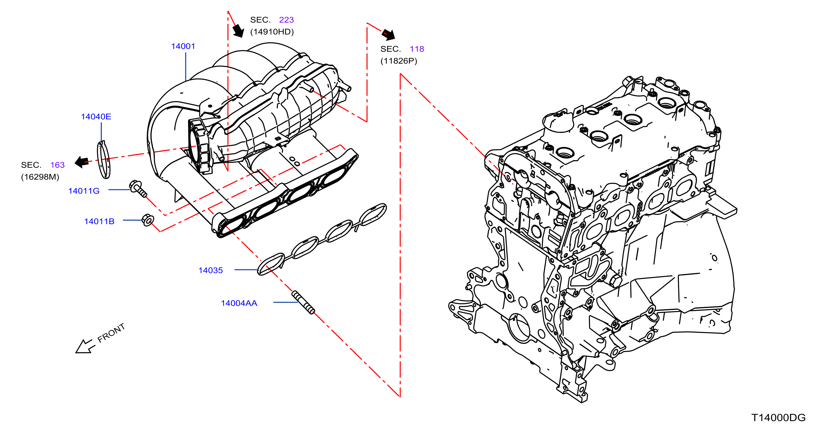 Manifold Intake Parts