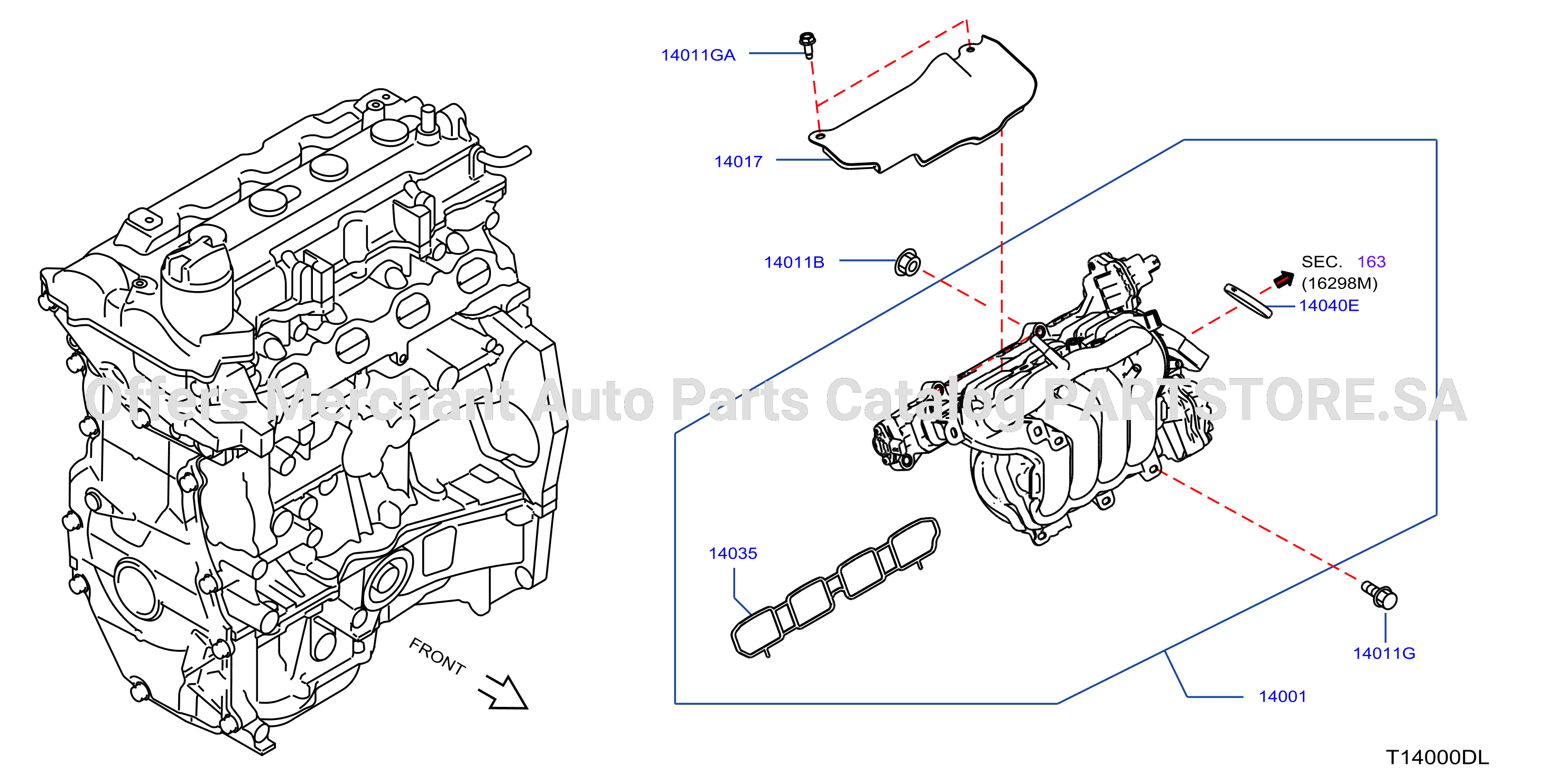 Manifold Intake Parts