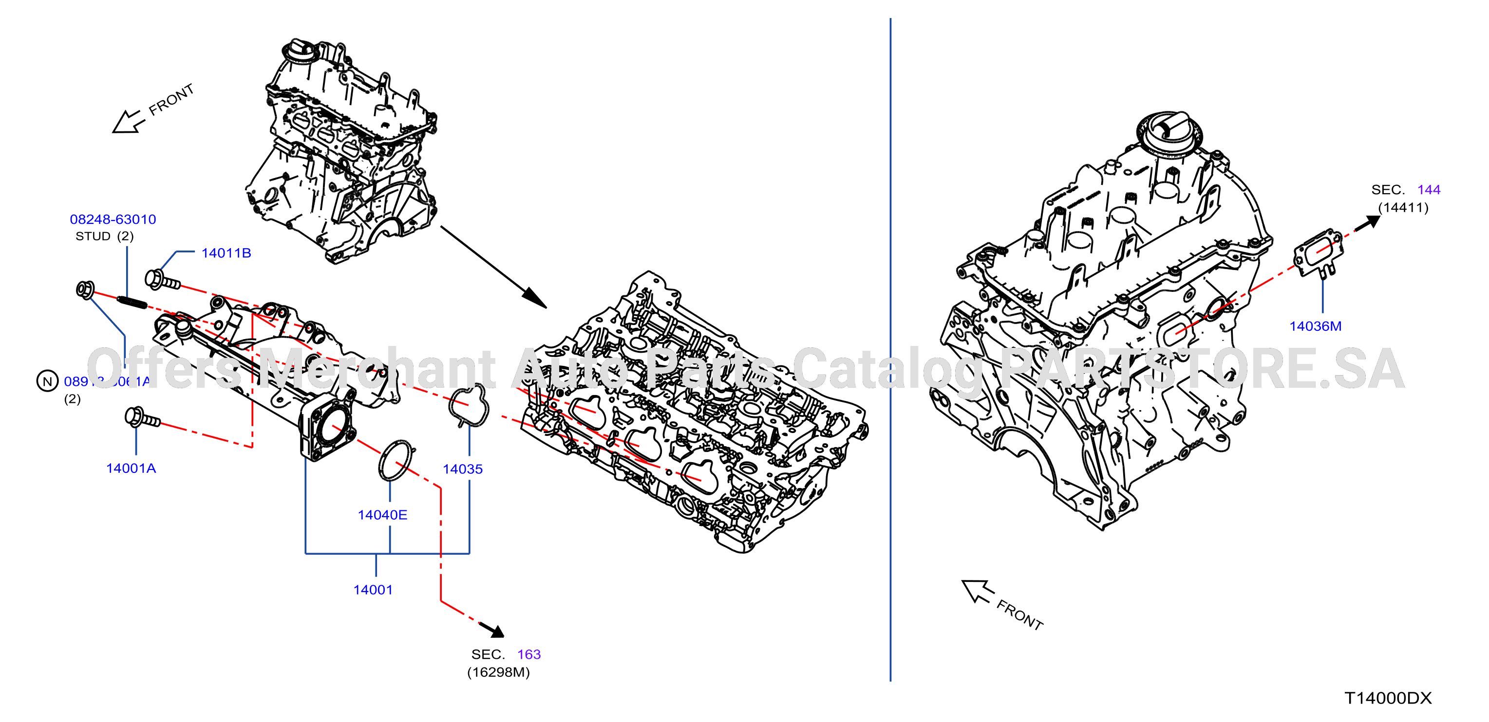 Manifold Intake Parts