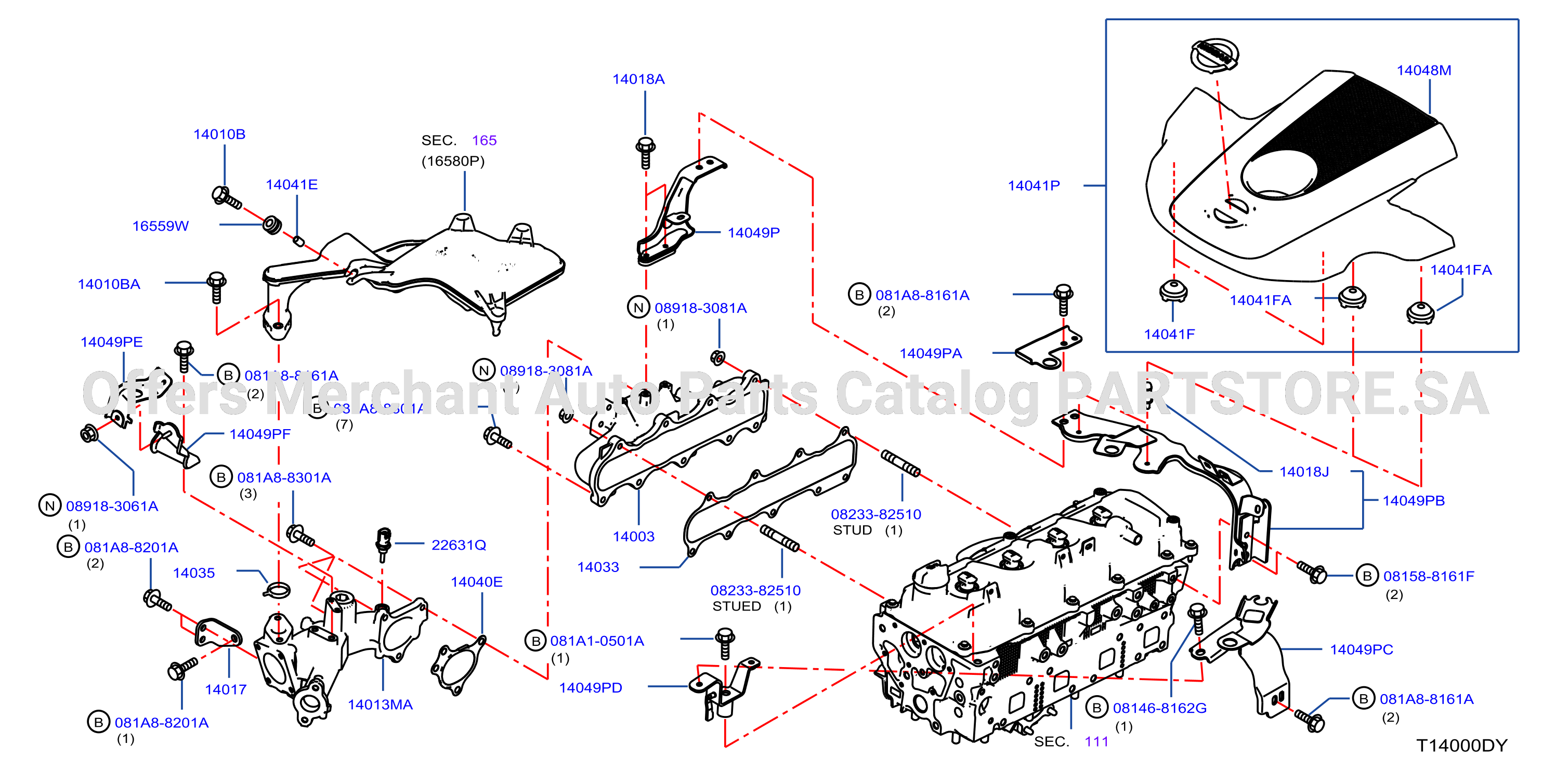 Manifold Intake Parts