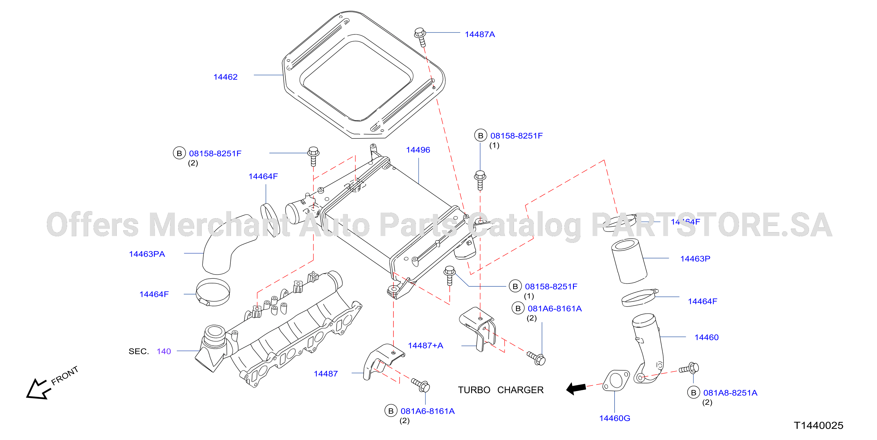 Turbo Charger Intercooler Piping