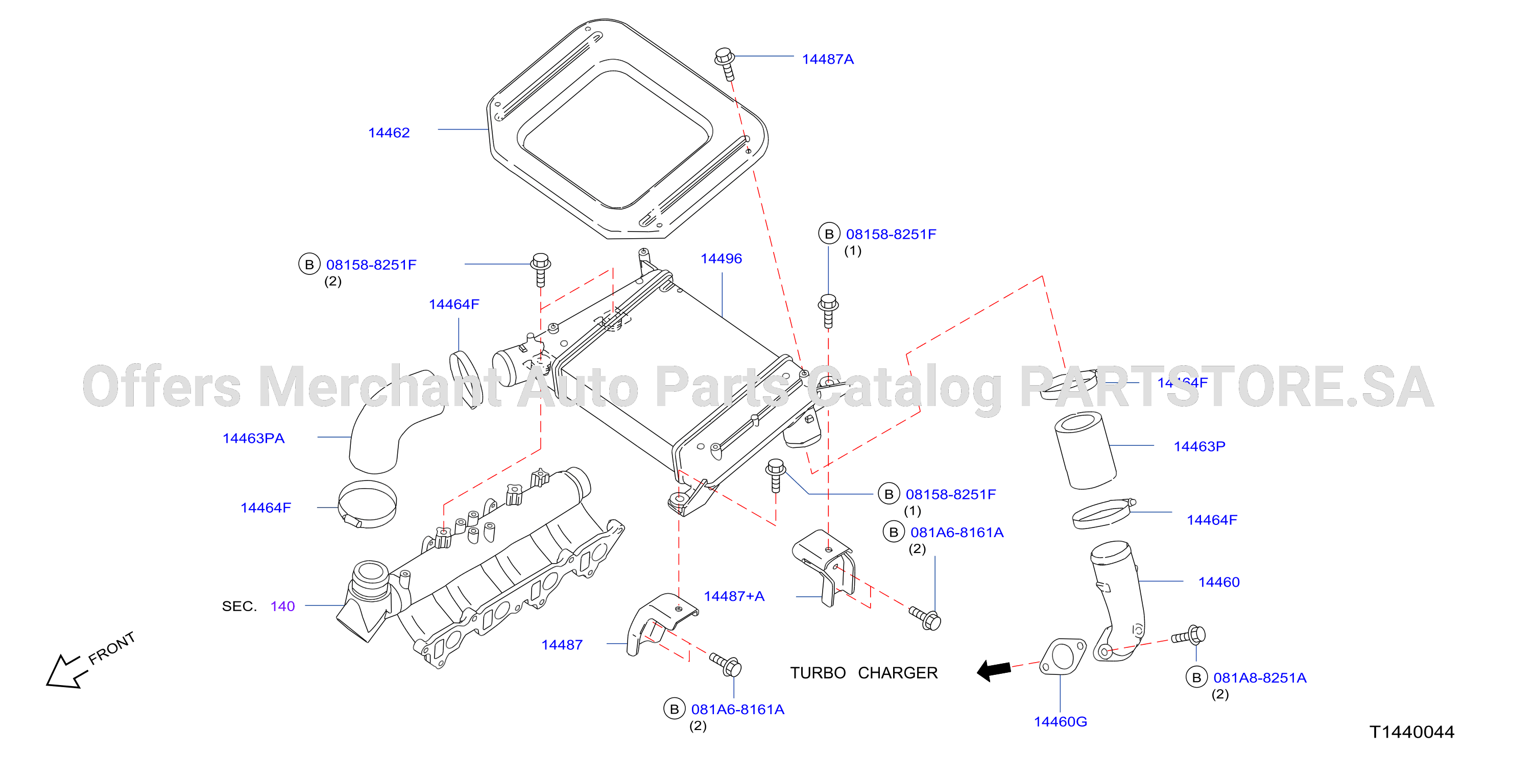 Turbo Charger Intercooler Piping