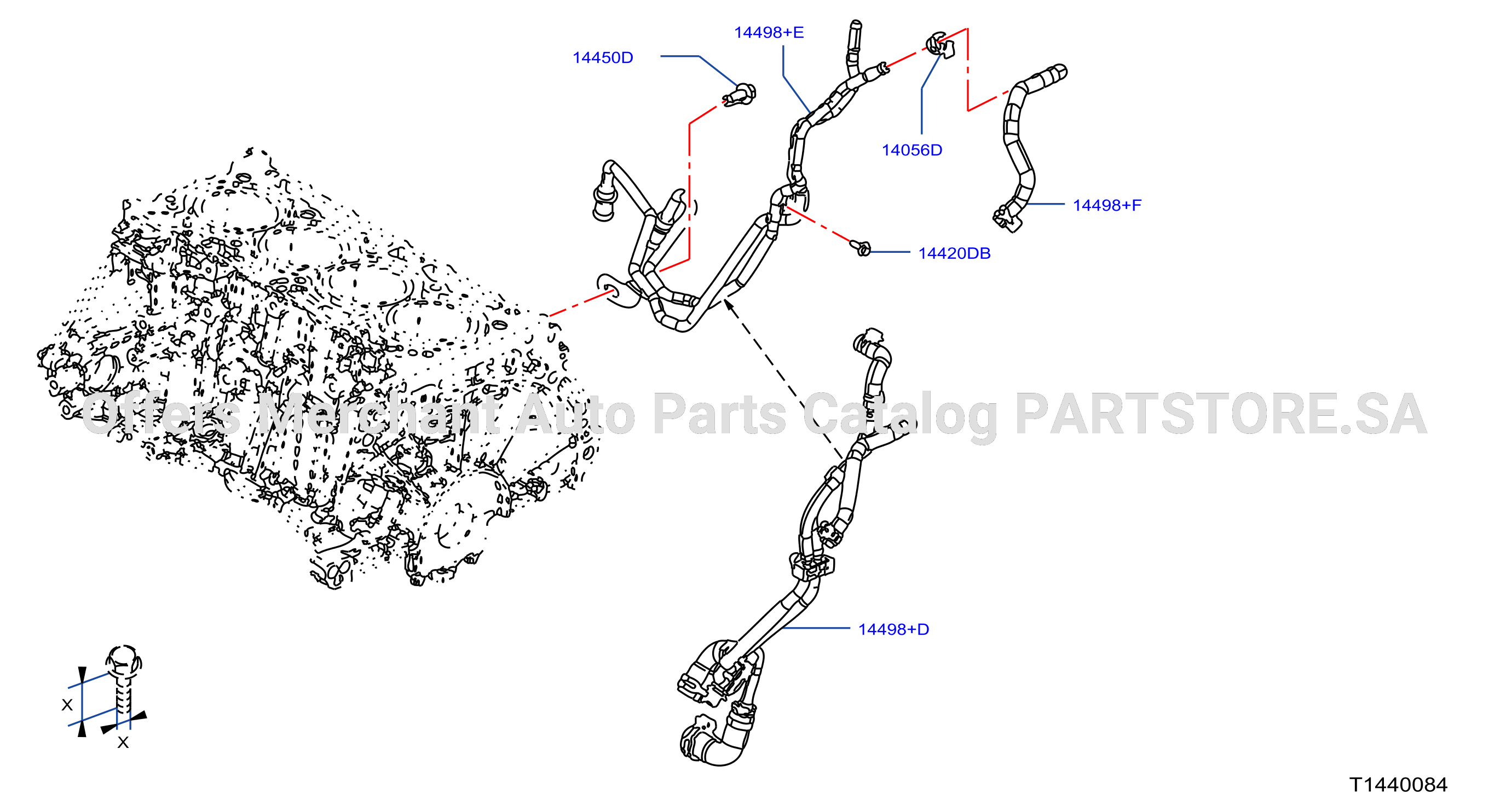 Turbo Charger Tube Hose Hr13