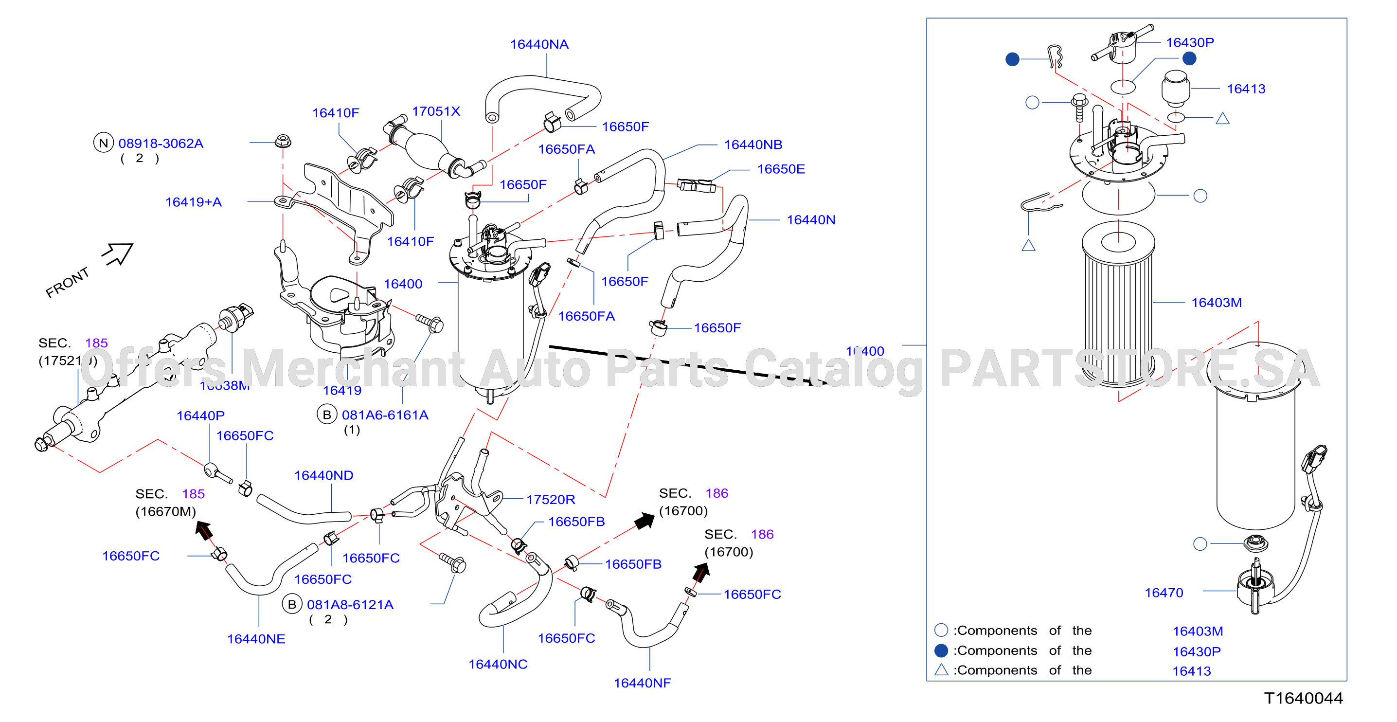Fuel Strainer Fuel Hose