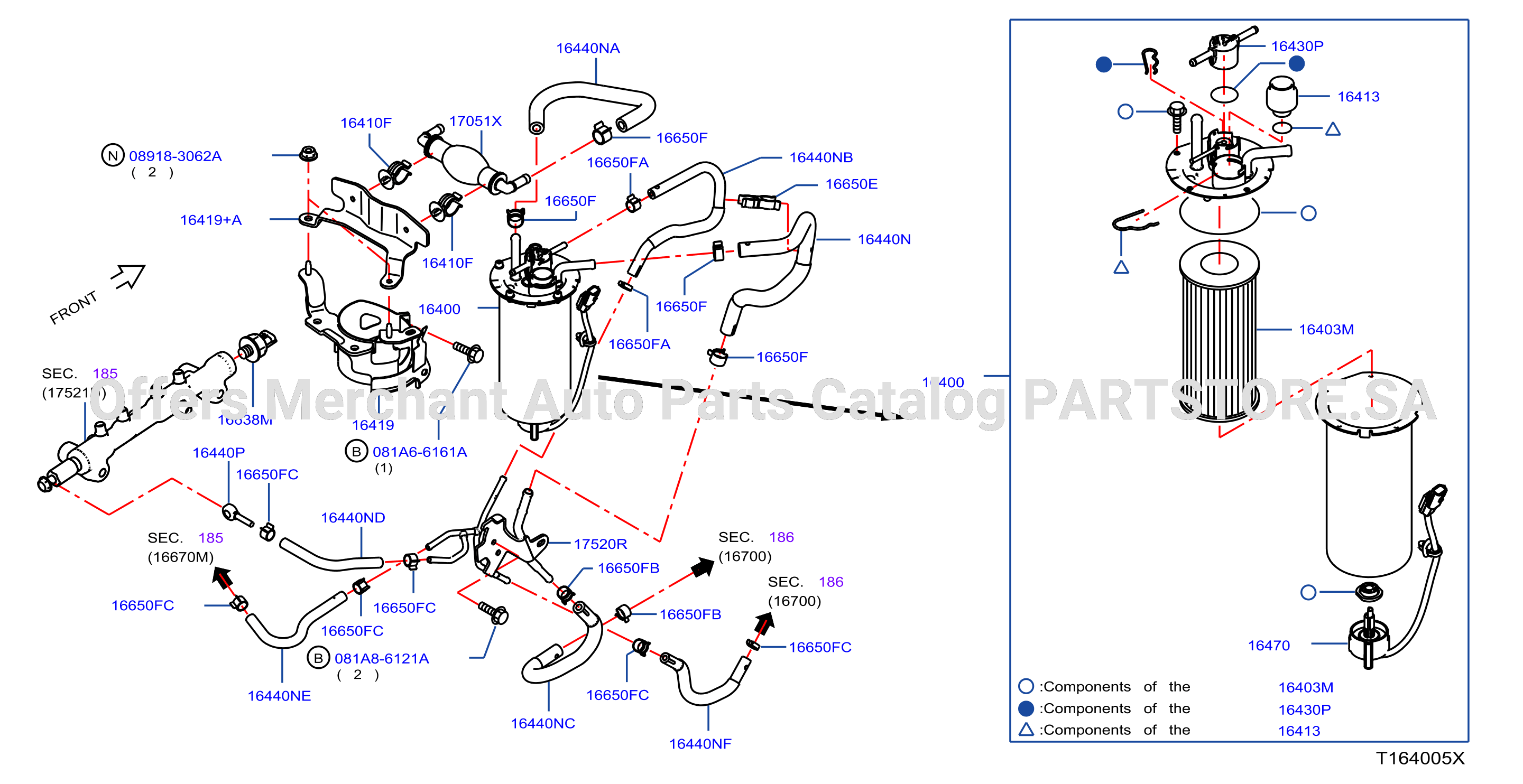 Fuel Strainer Fuel Hose F / Std