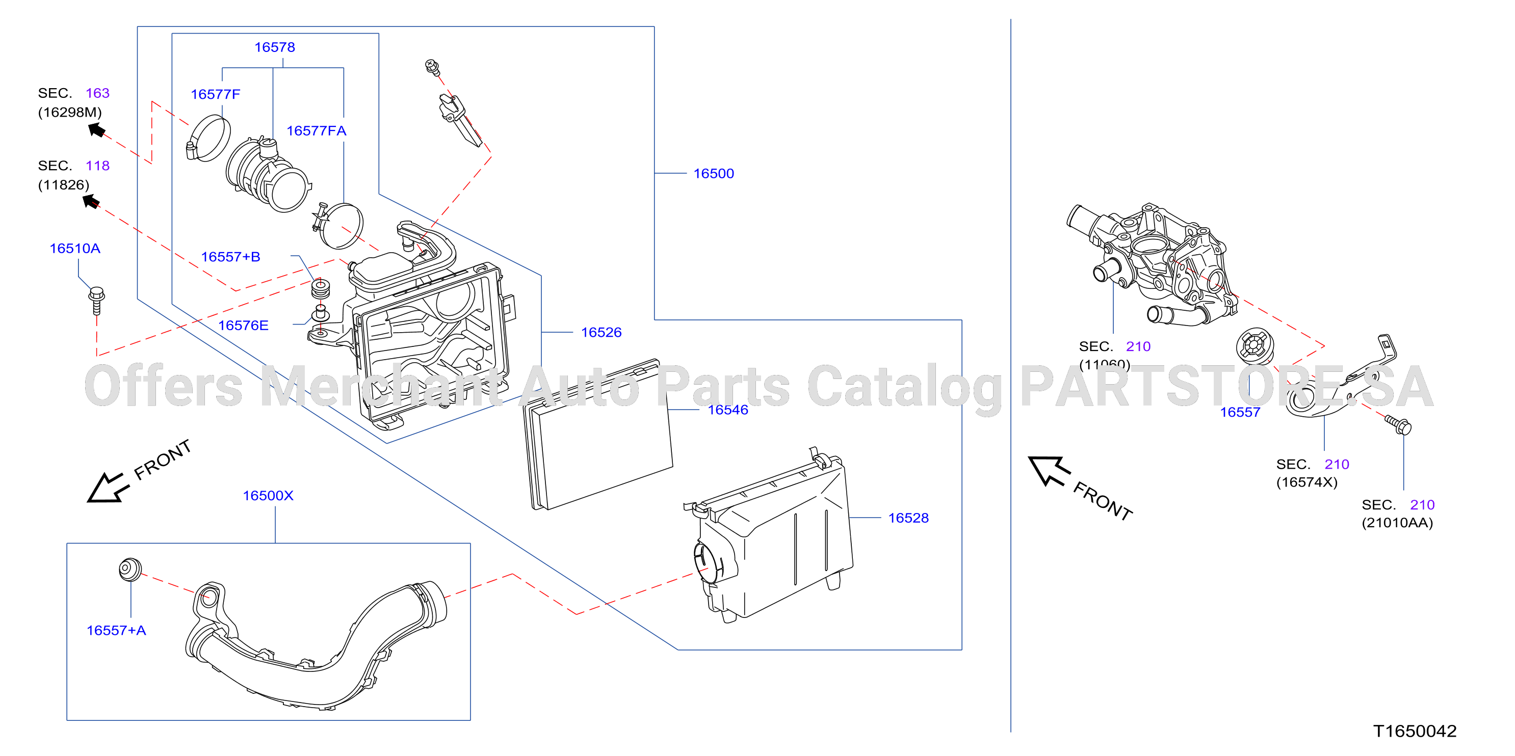 Air Cleaner Air Duct