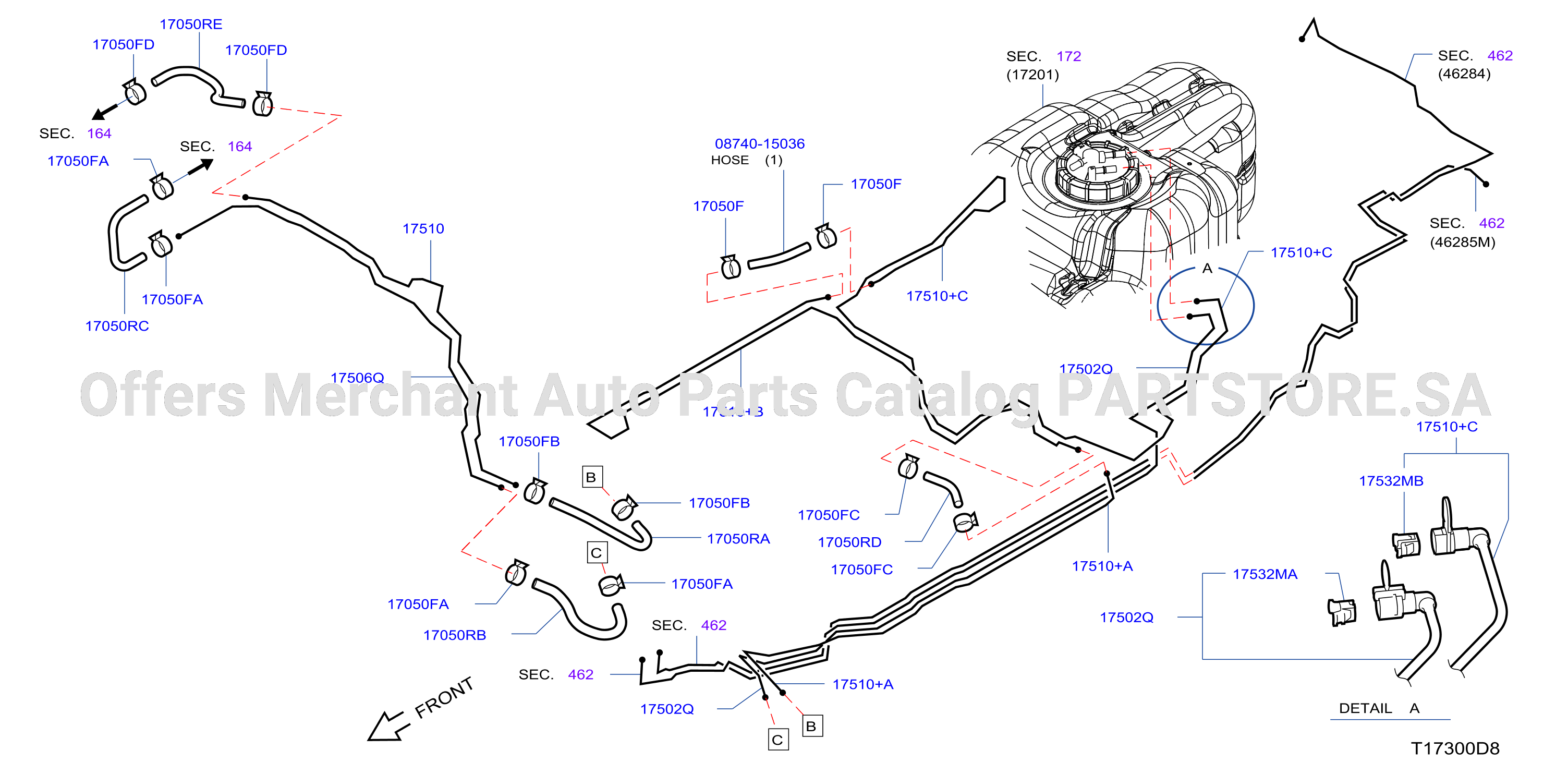 Fuel Piping Fuel Brake Piping