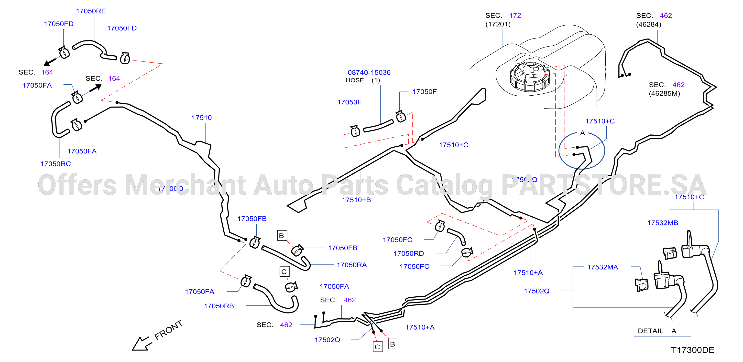 Fuel Piping Fuel Brake Piping