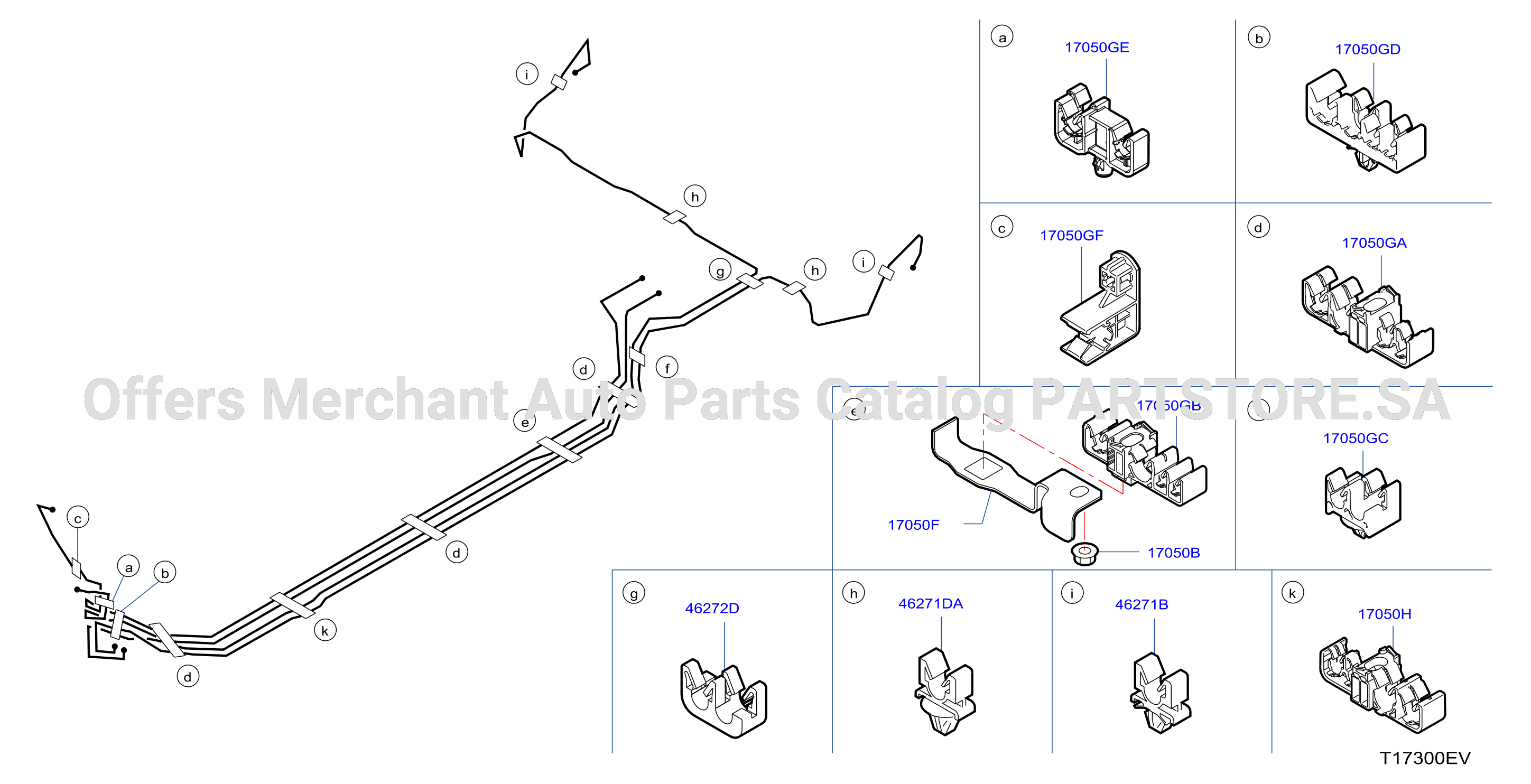Fuel Piping Clamp Insulator