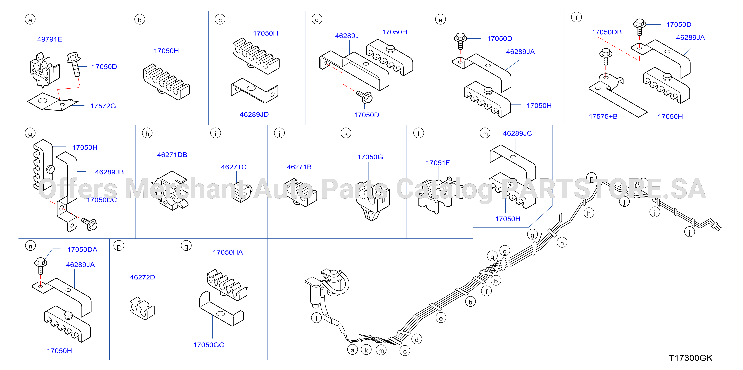 Fuel Piping Clamp Insulator