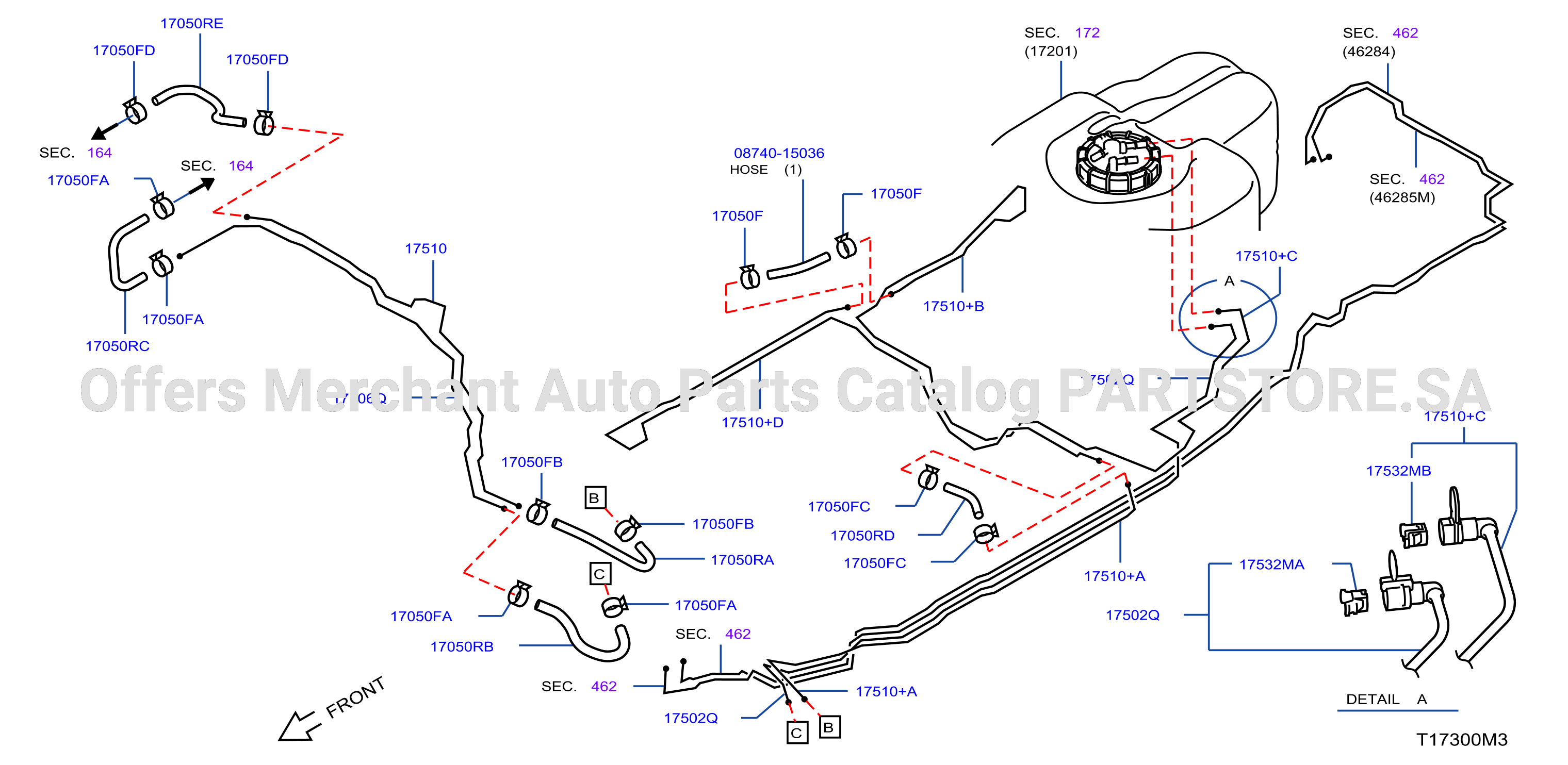 Fuel Piping Fuel Brake Piping