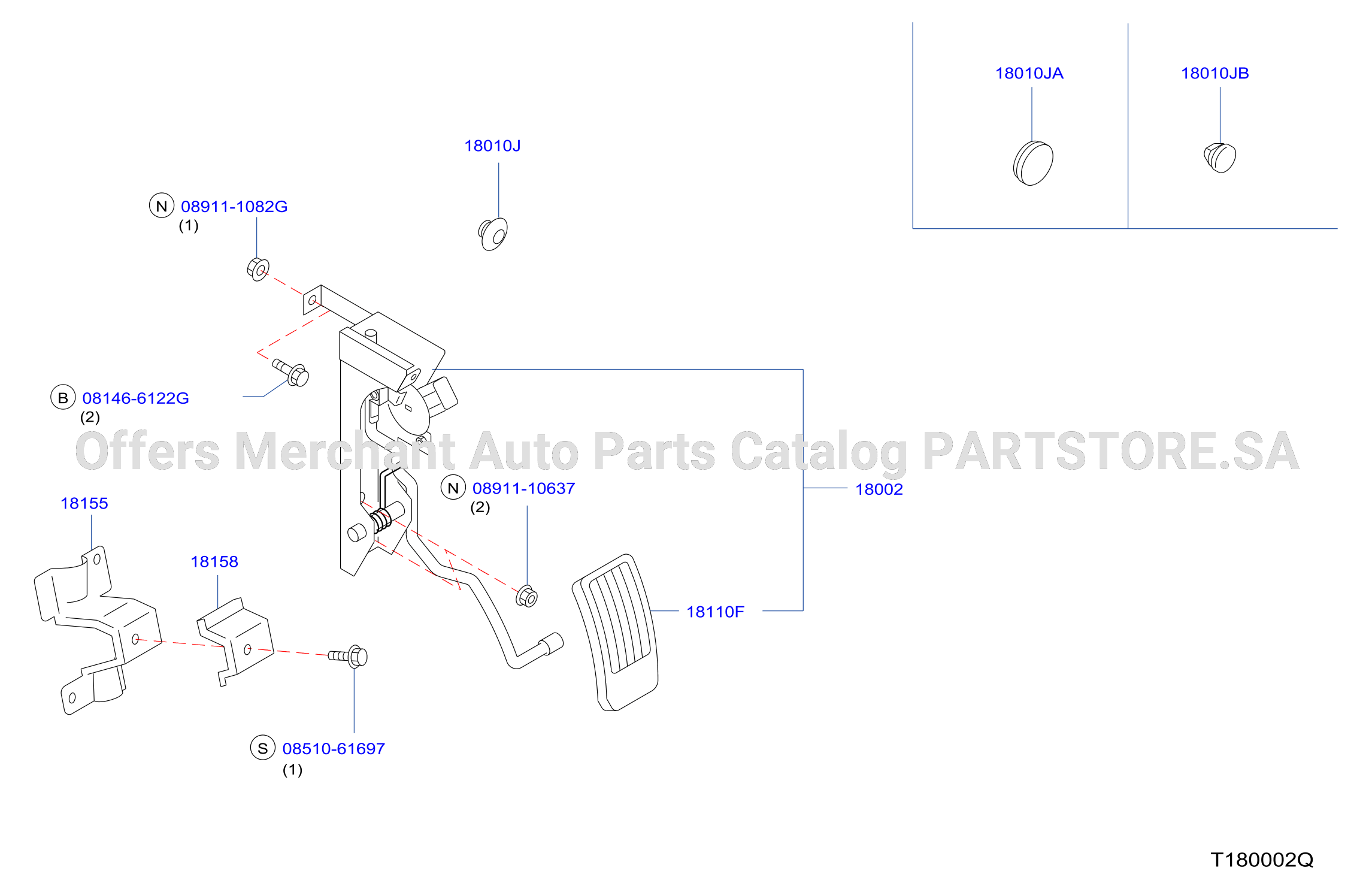 Accelerator Linkage Yd25