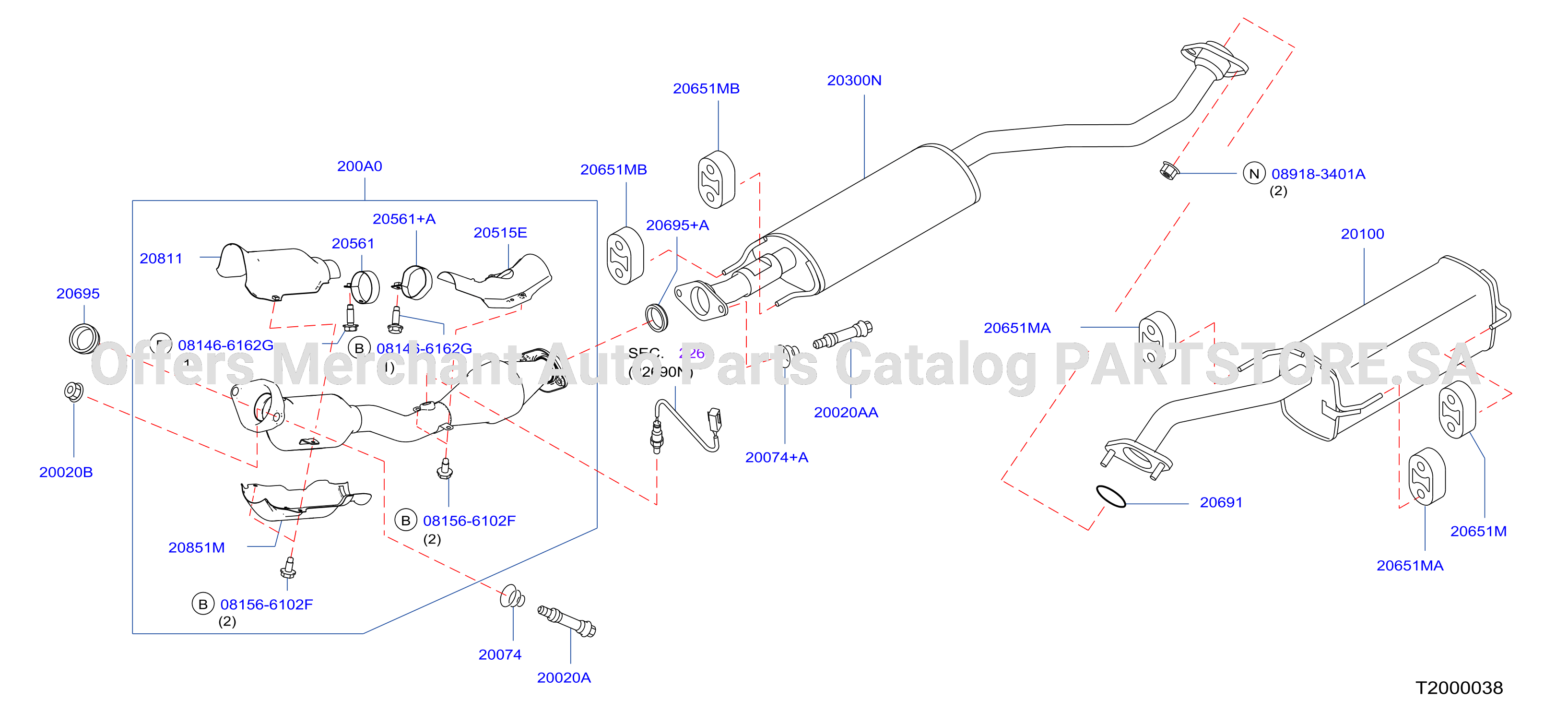 Exhaust Tube Muffler
