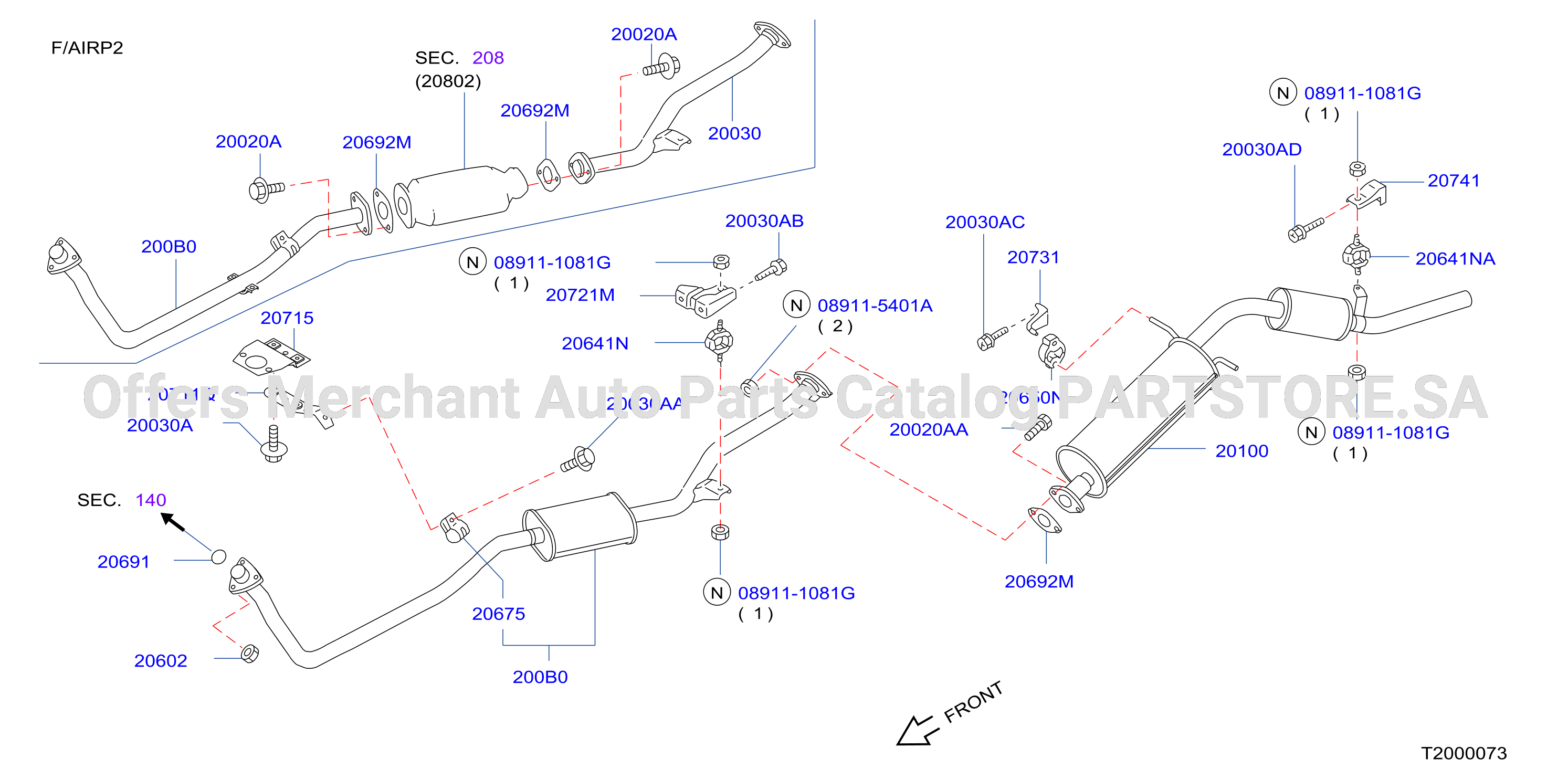 Exhaust Tube Muffler