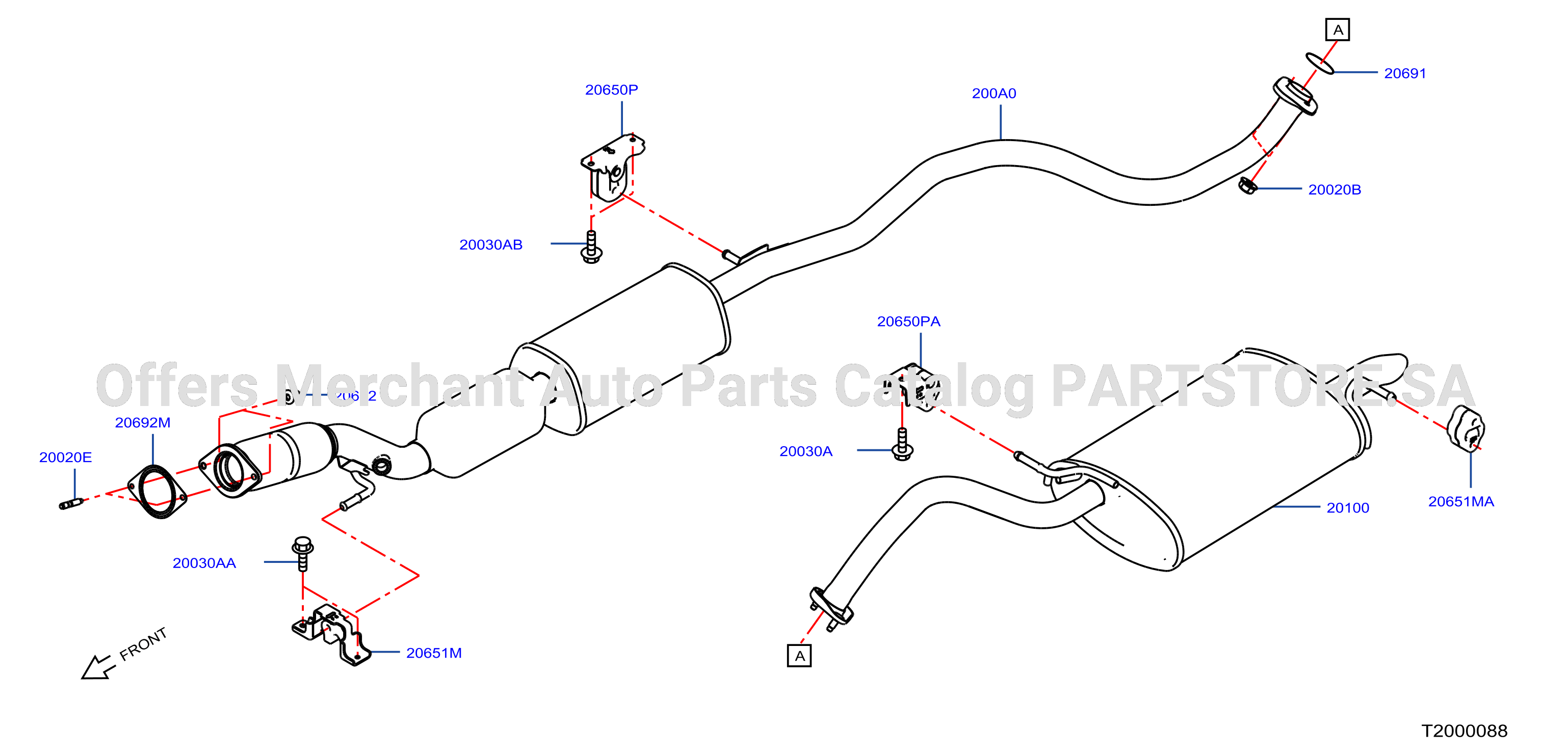 Exhaust Tube Muffler