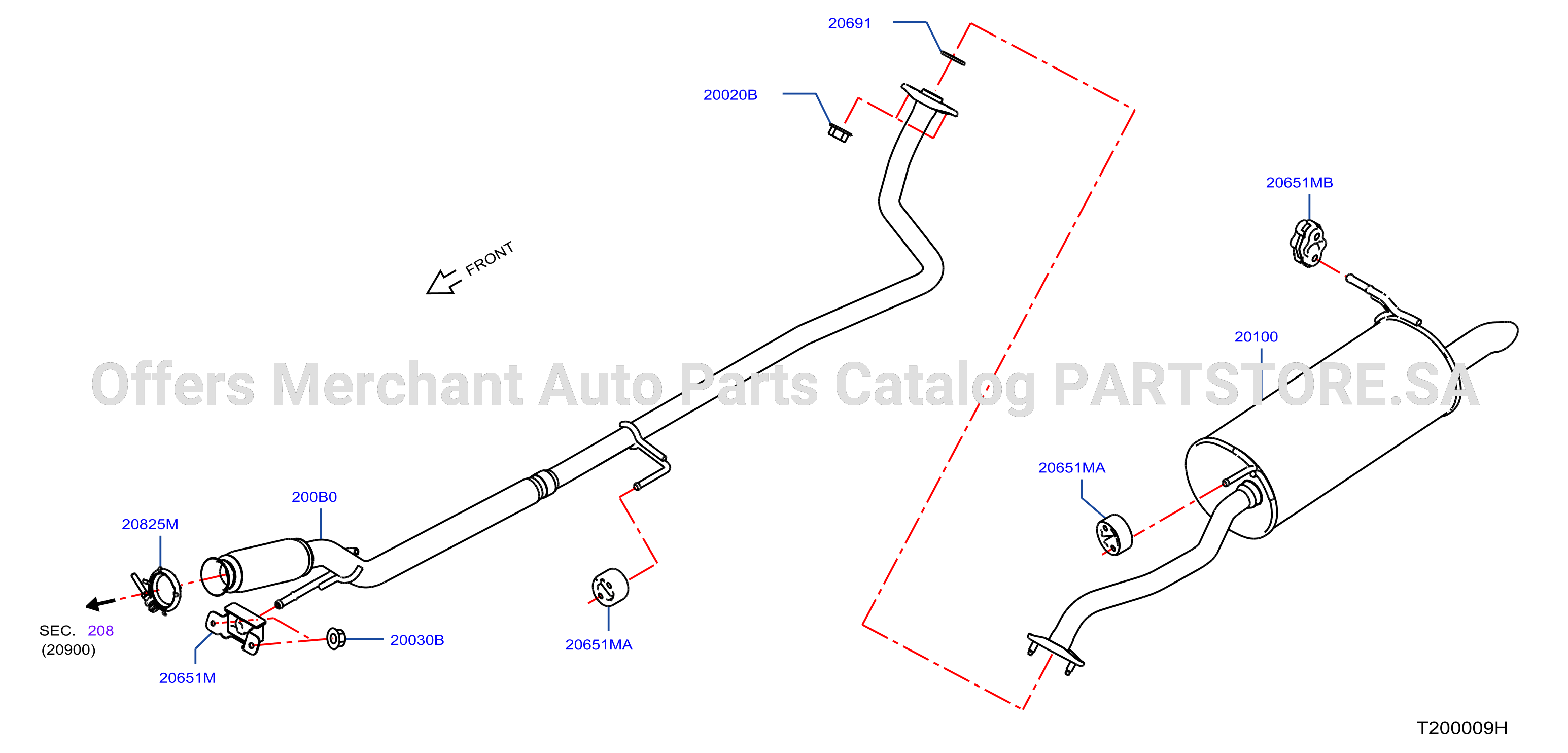 Exhaust Tube Muffler