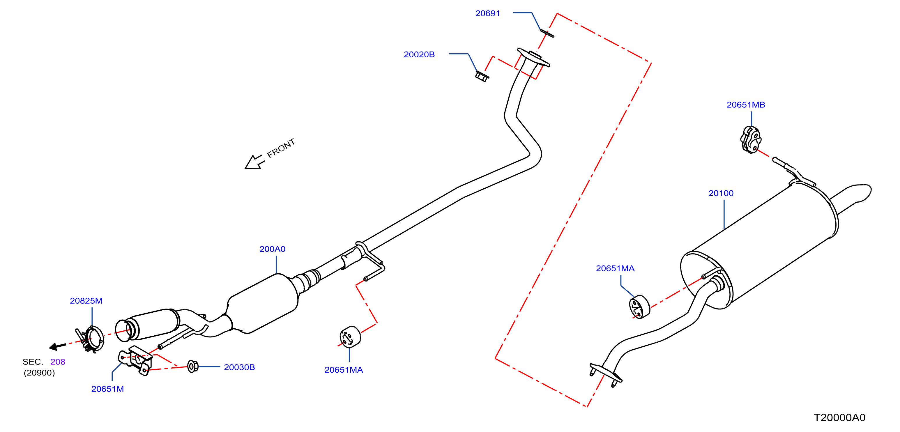 Exhaust Tube Muffler