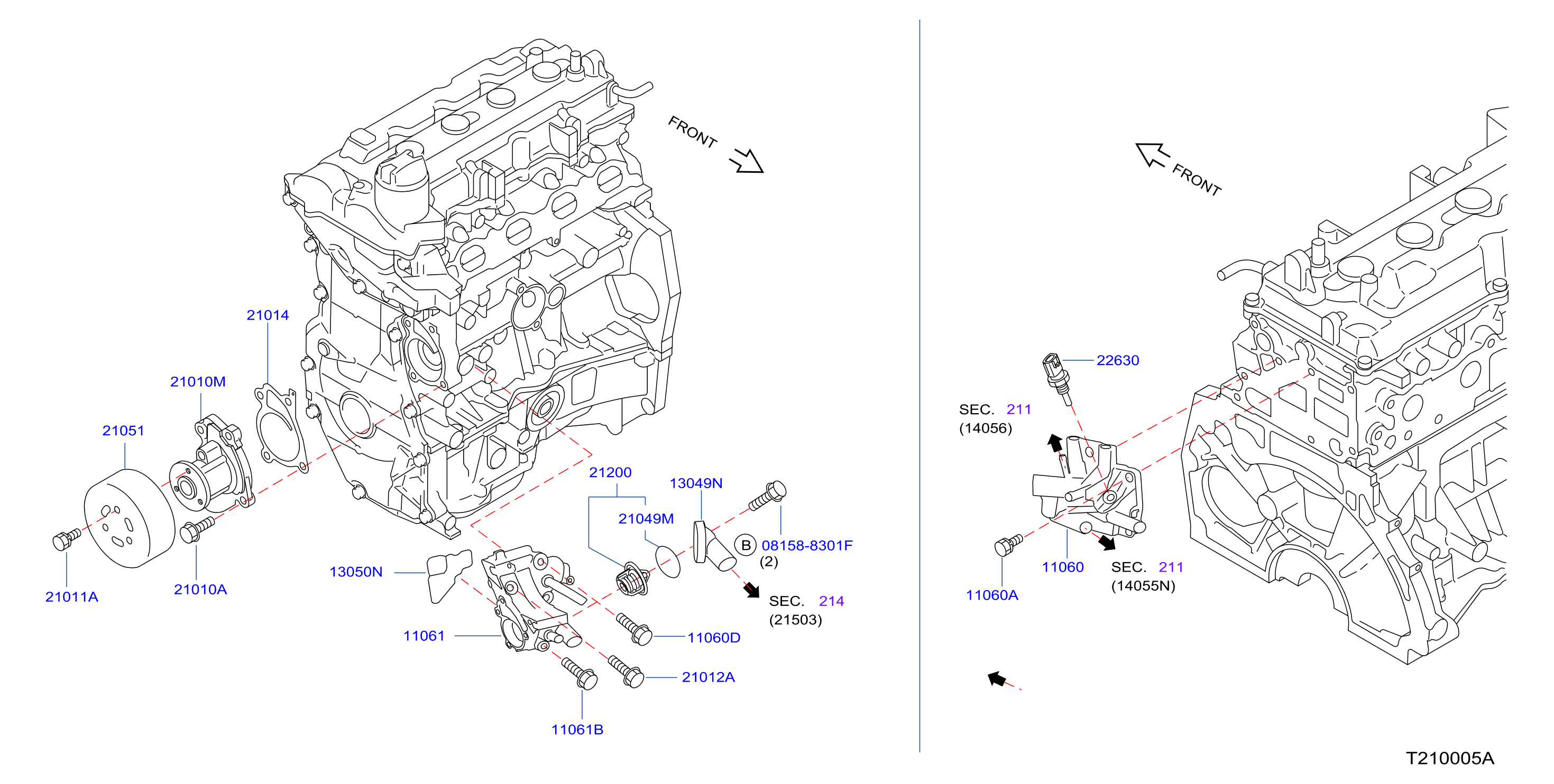 Water Pump Cooling Fan Thermostat