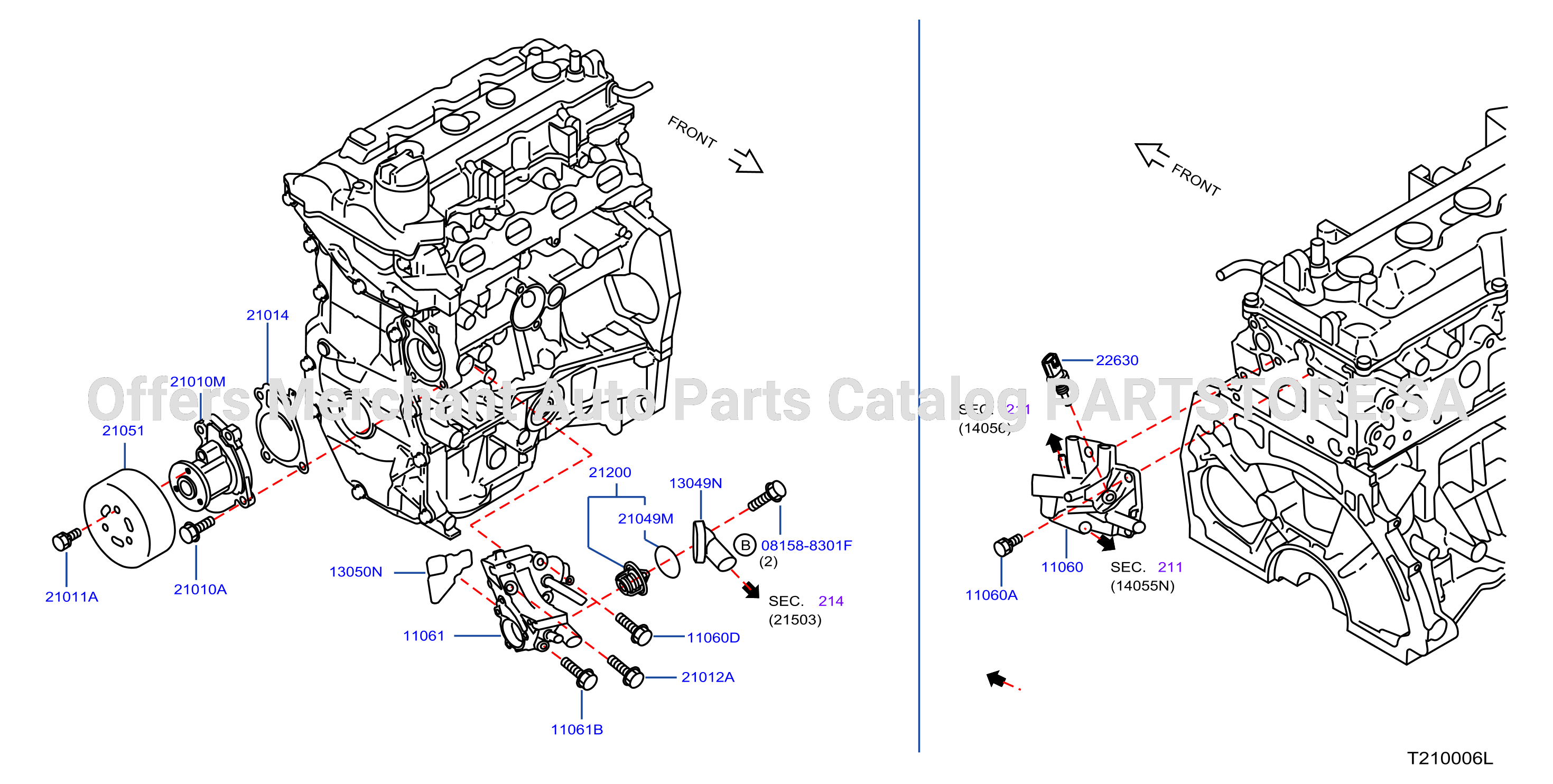 Water Pump Cooling Fan Thermostat