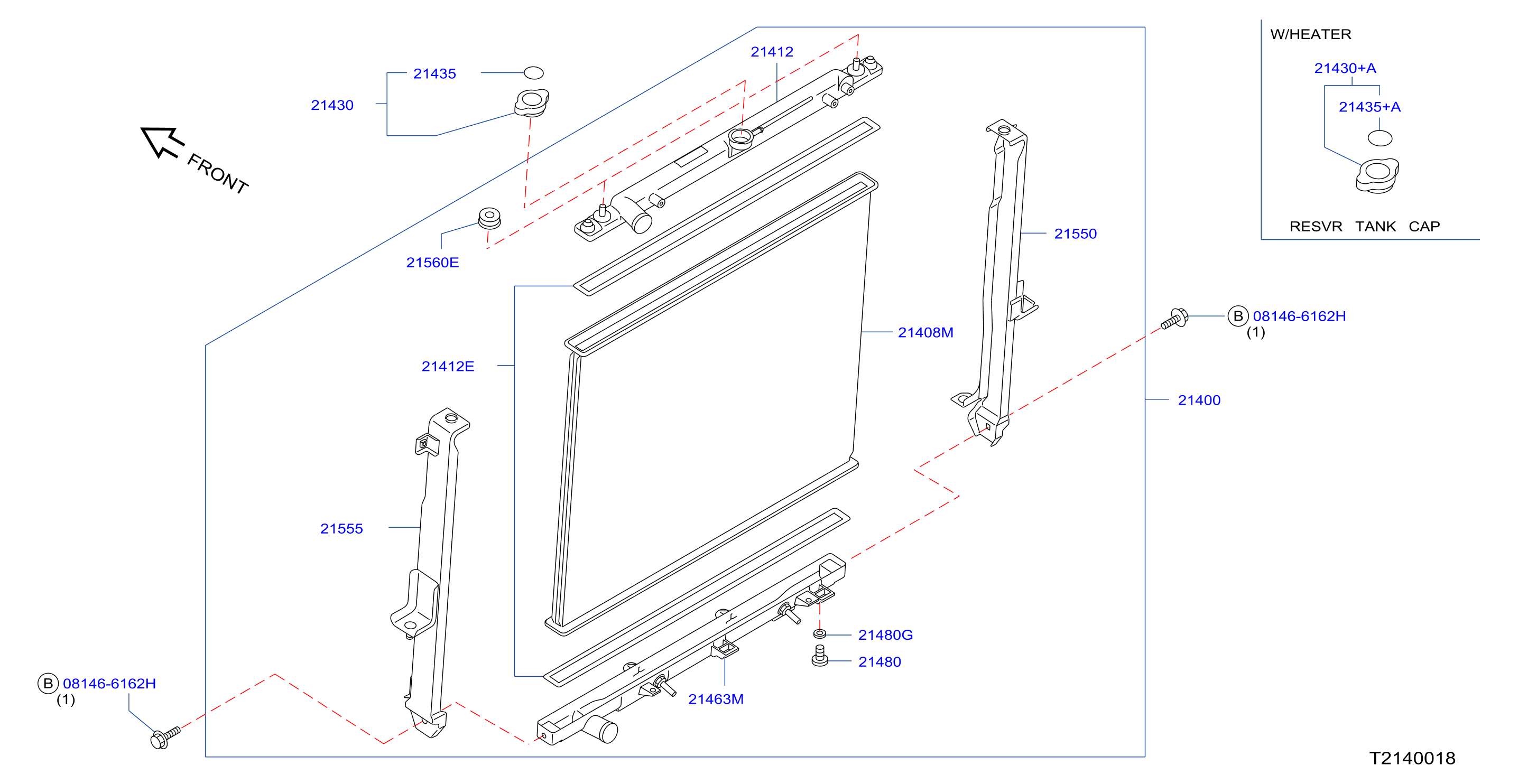 Radiator Shroud Inverter Cooling Radiator