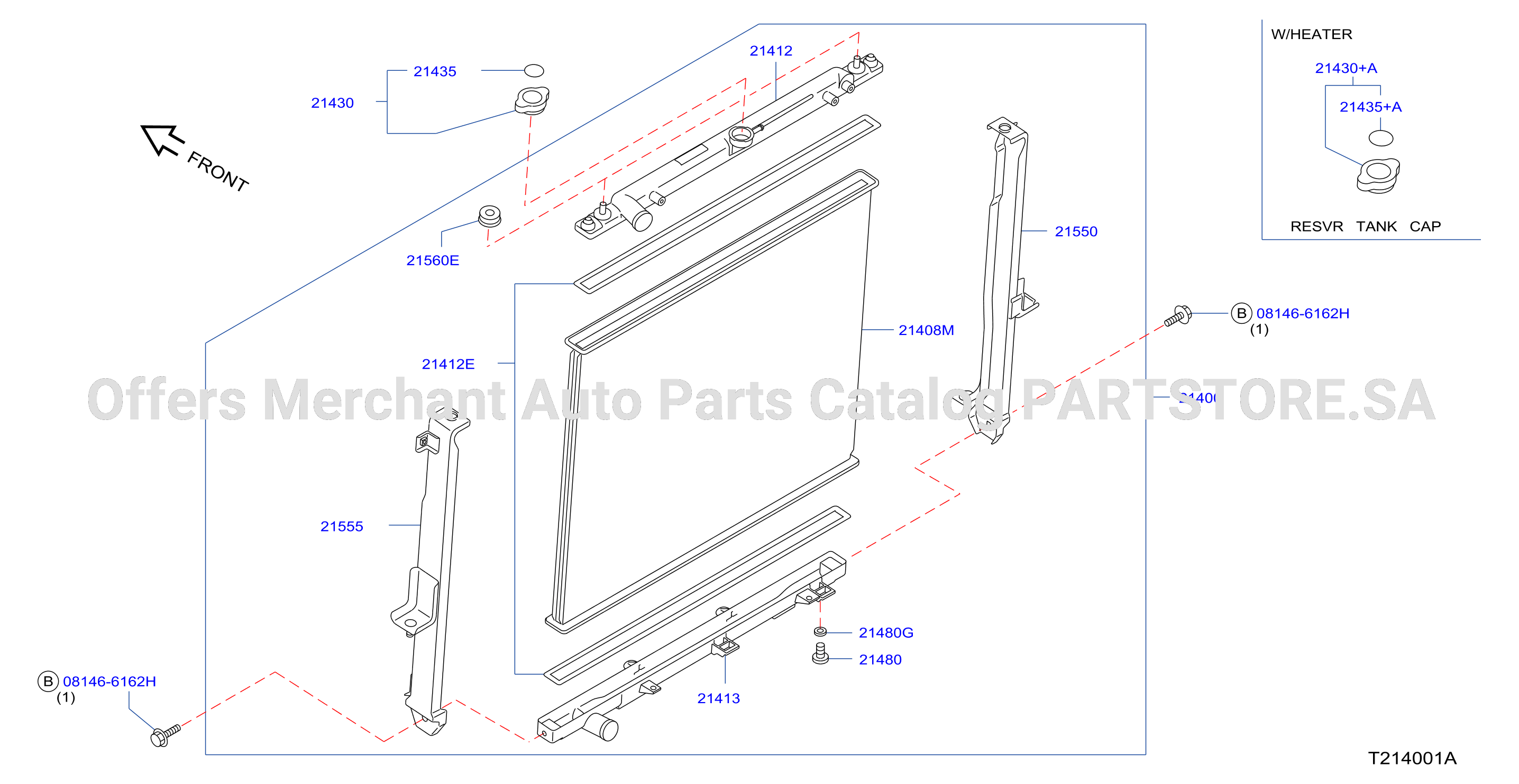 Radiator Shroud Inverter Cooling Radiator