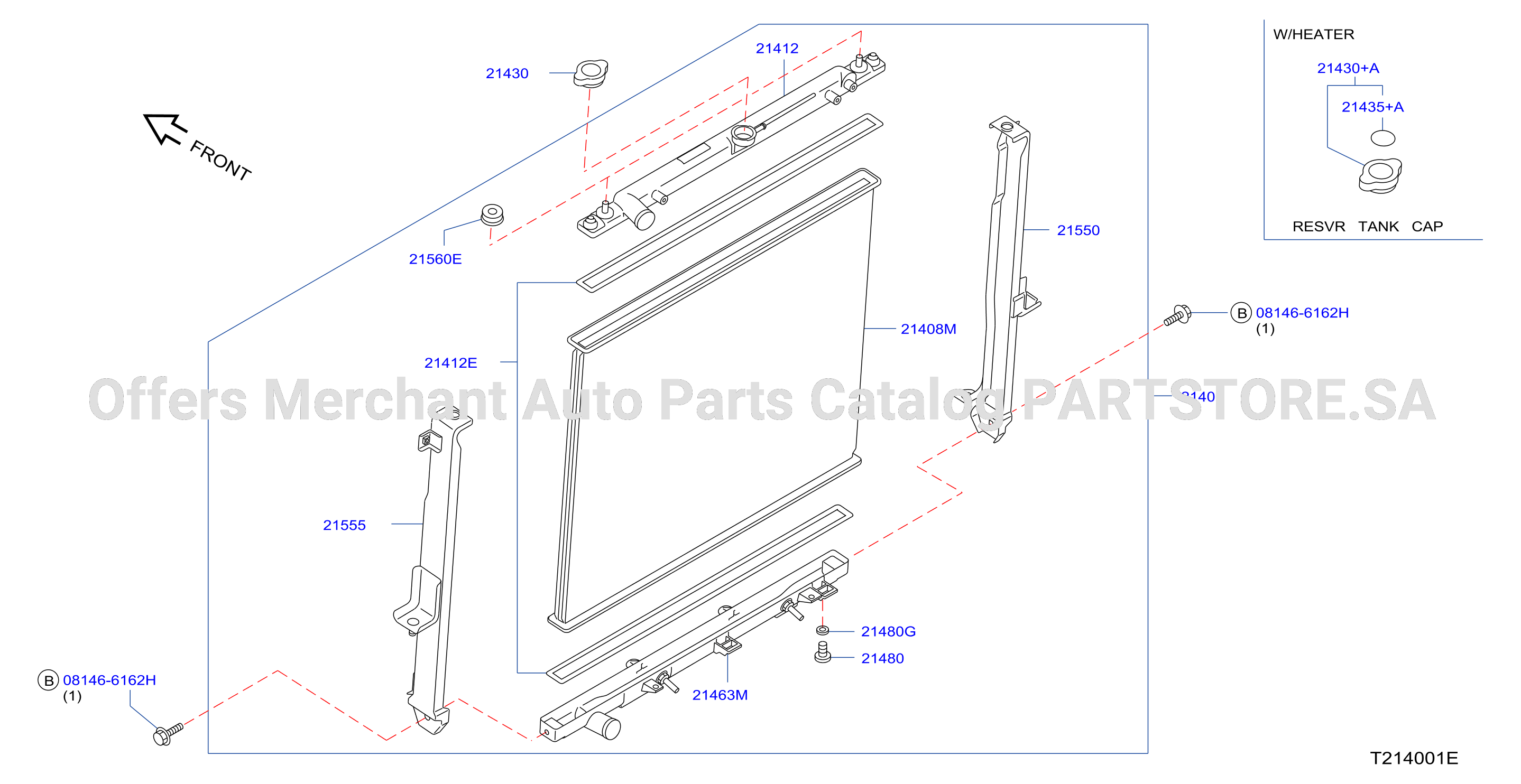 Radiator Shroud Inverter Cooling Radiator