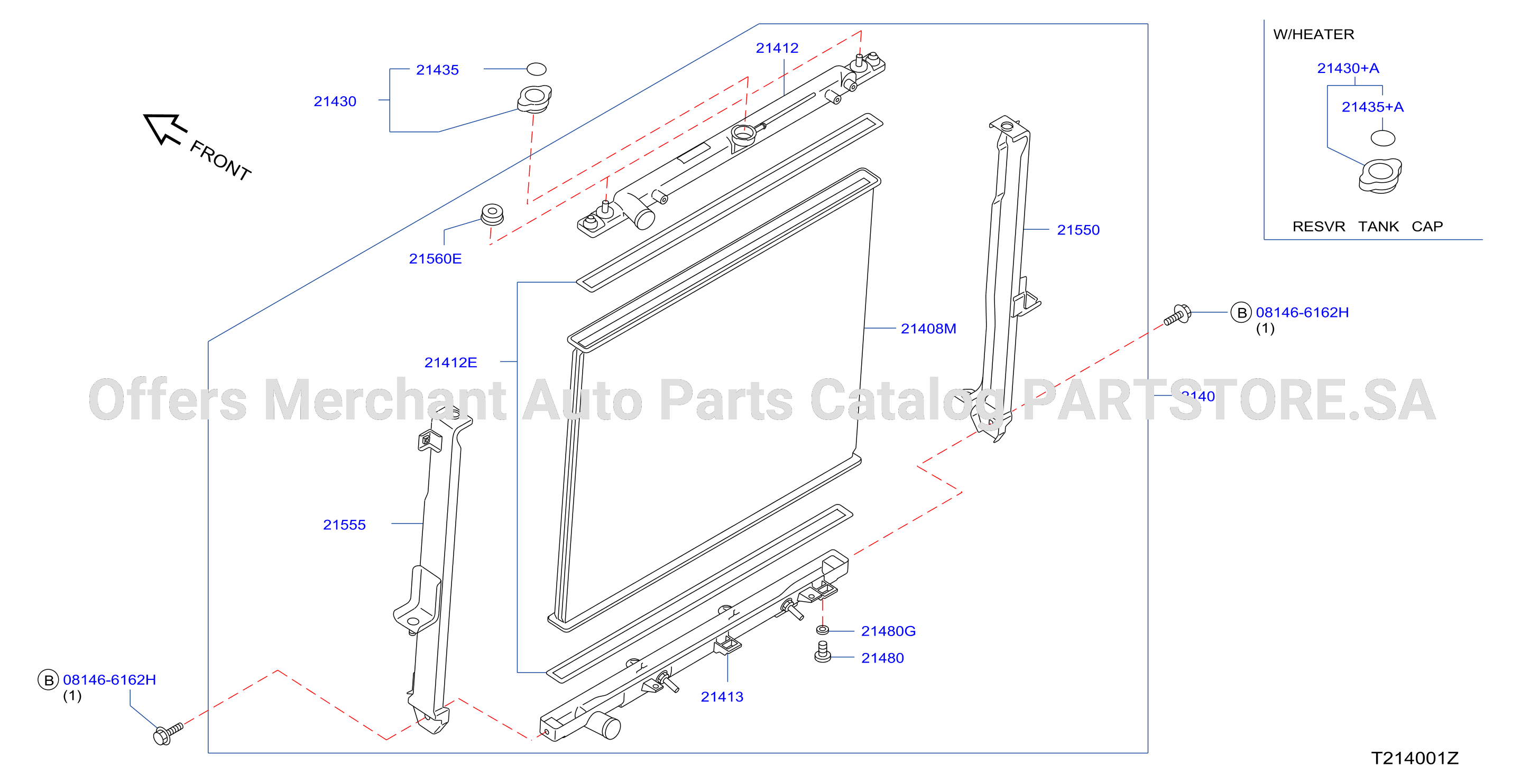 Radiator Shroud Inverter Cooling Radiator