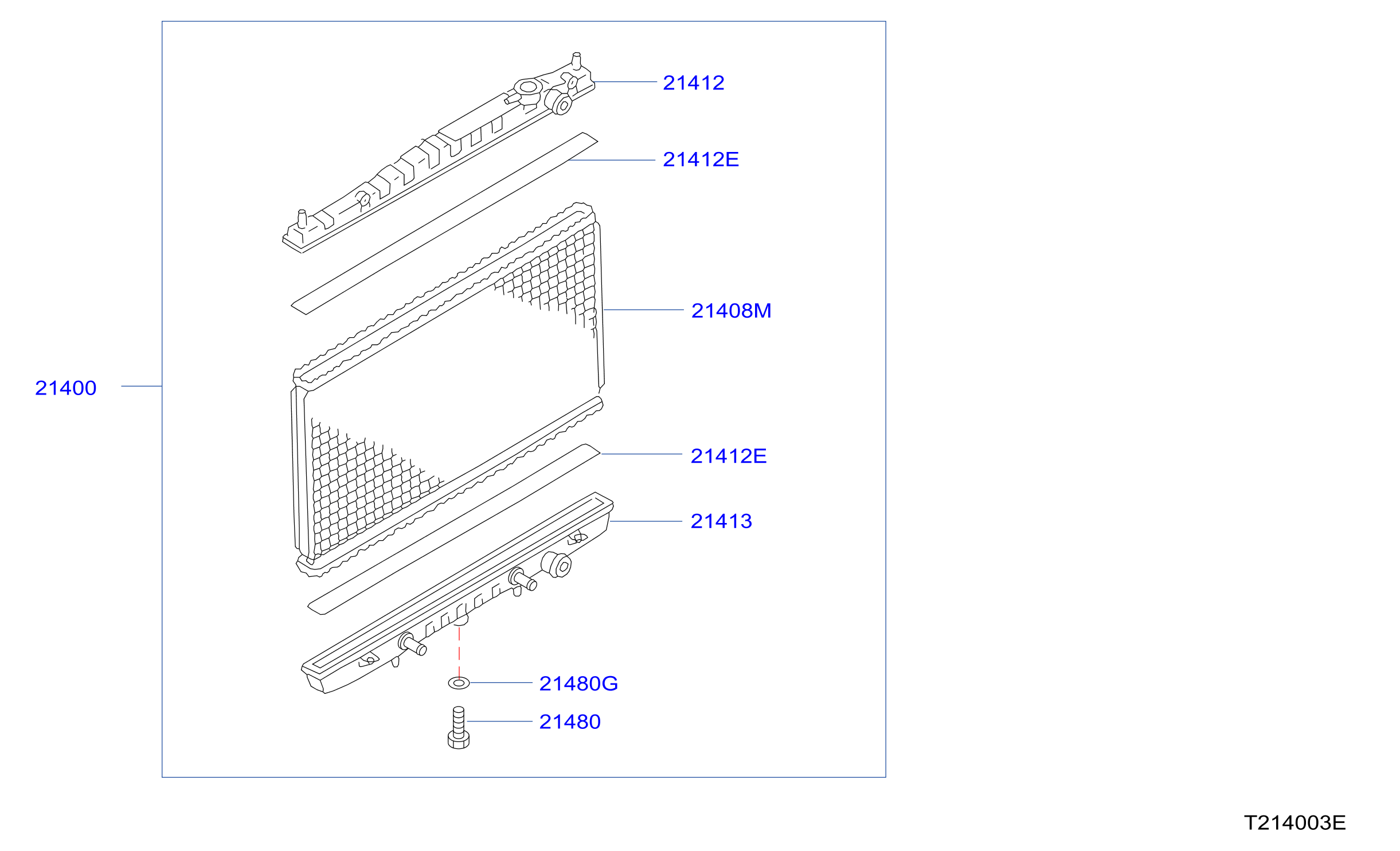 Radiator Shroud Inverter Cooling Radiator