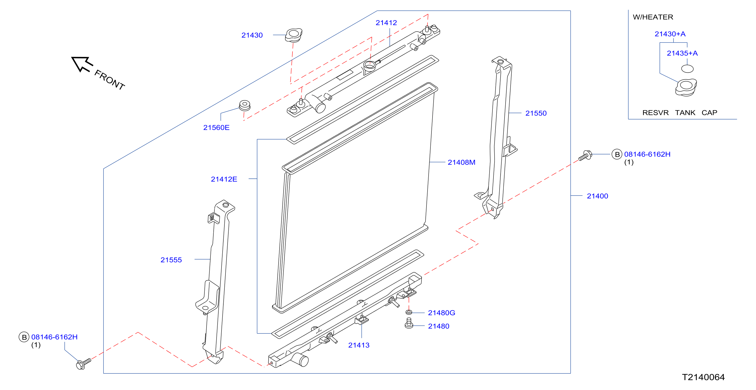 Radiator Shroud Inverter Cooling Radiator