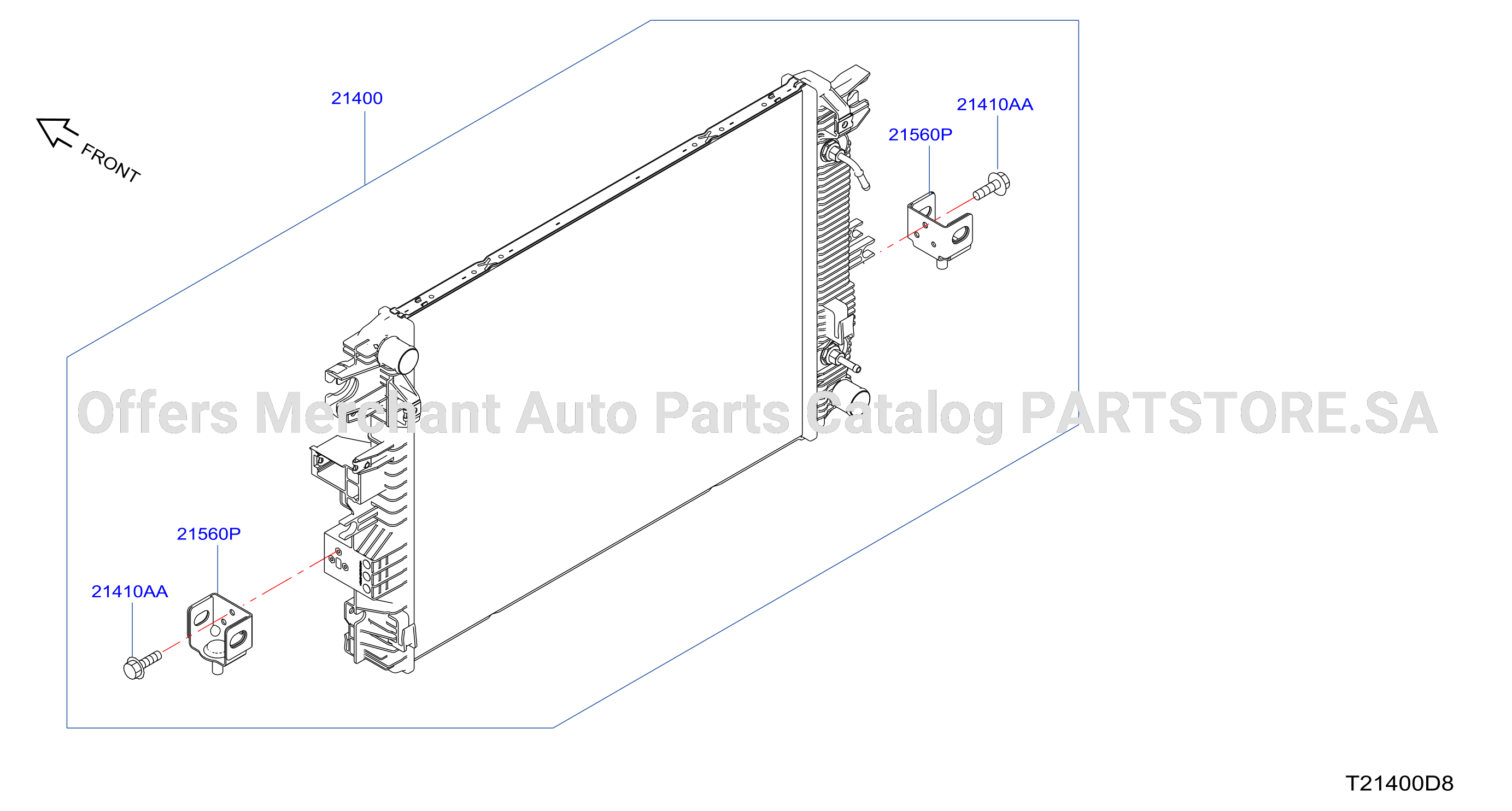 Radiator Shroud Inverter Cooling Radiator