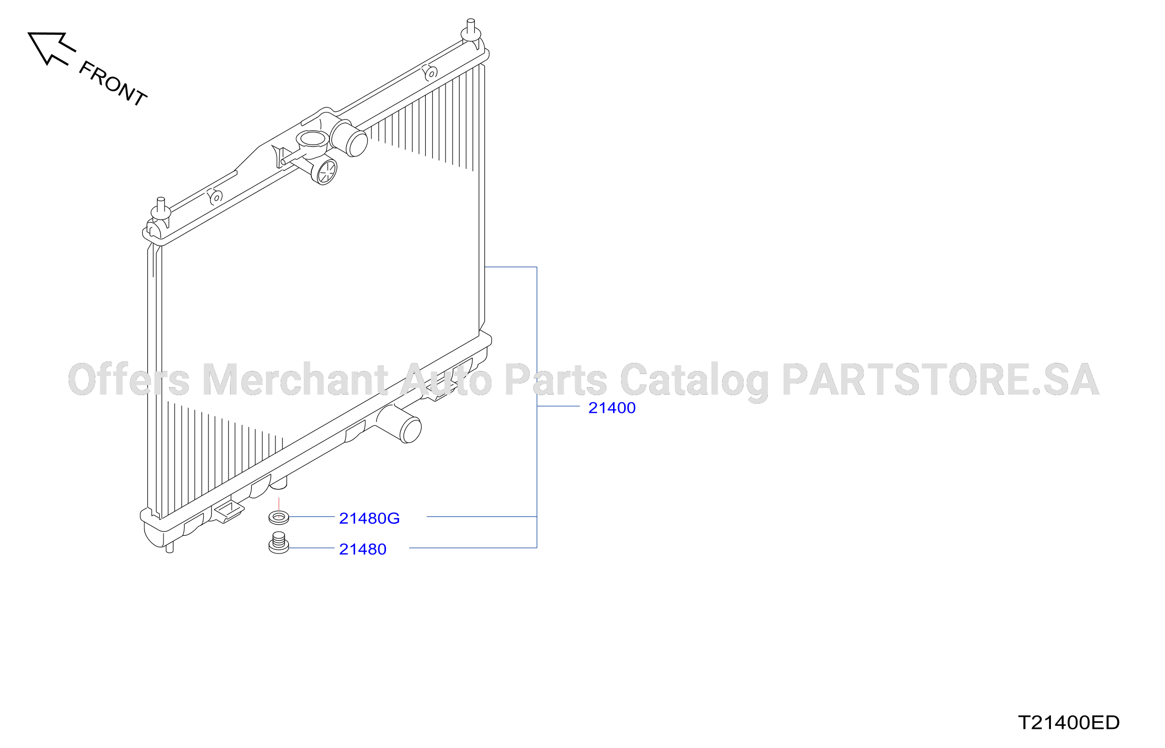 Radiator Shroud Inverter Cooling Radiator