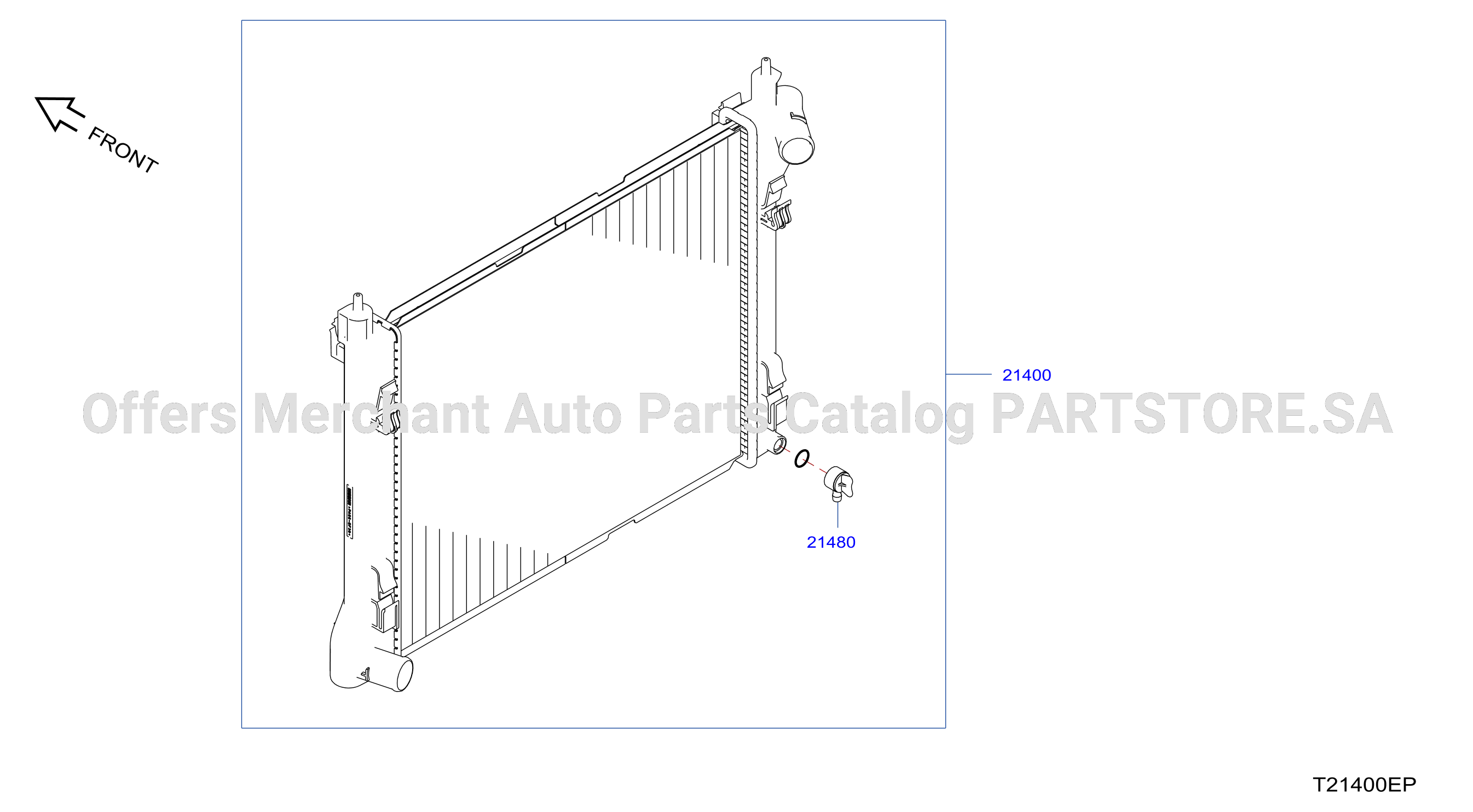Radiator Shroud Inverter Cooling Radiator