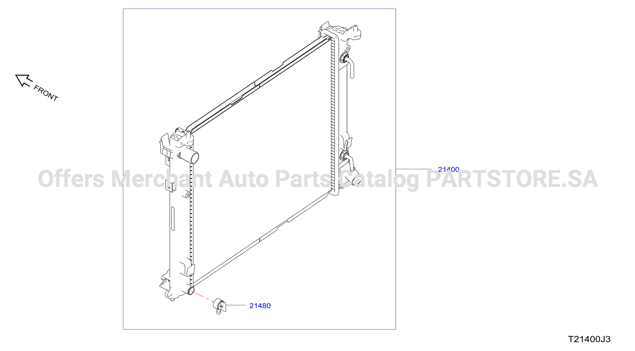 Radiator Shroud Inverter Cooling Radiator