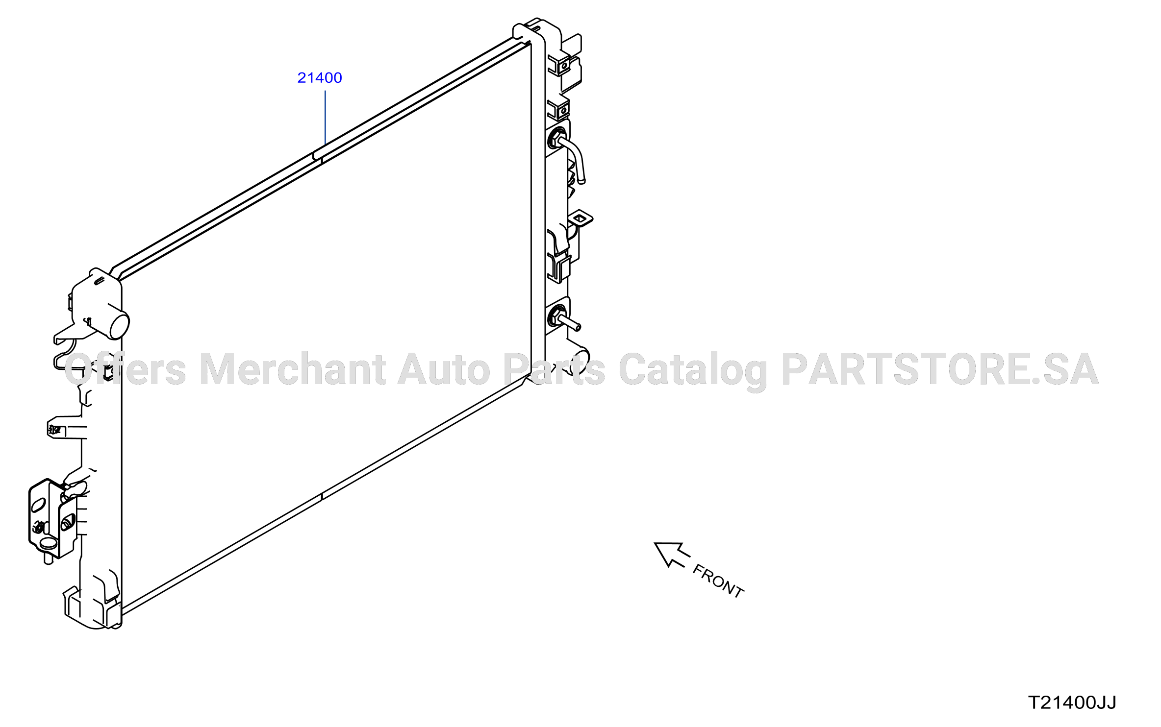 Radiator Shroud Inverter Cooling Radiator