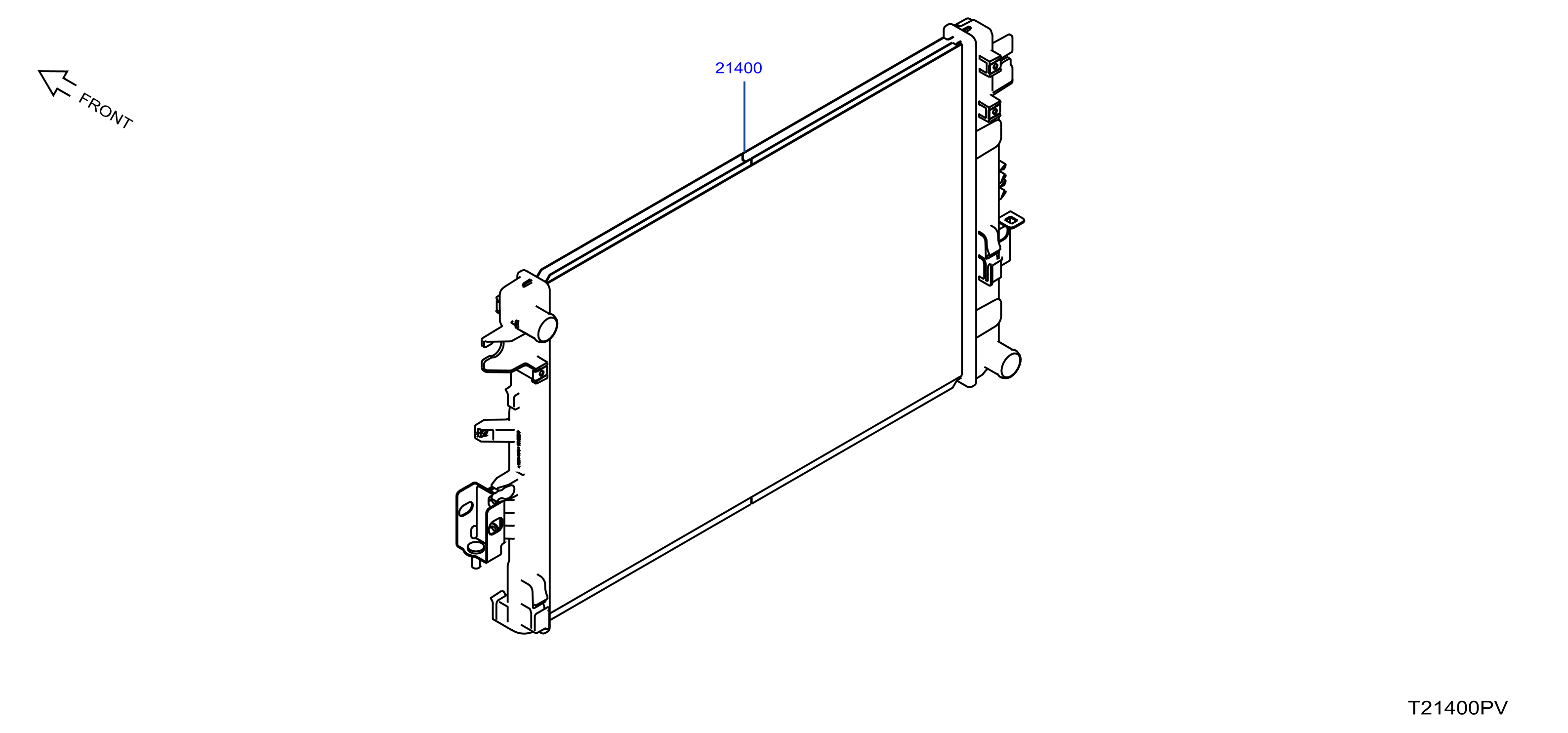 Radiator Shroud Inverter Cooling Radiator