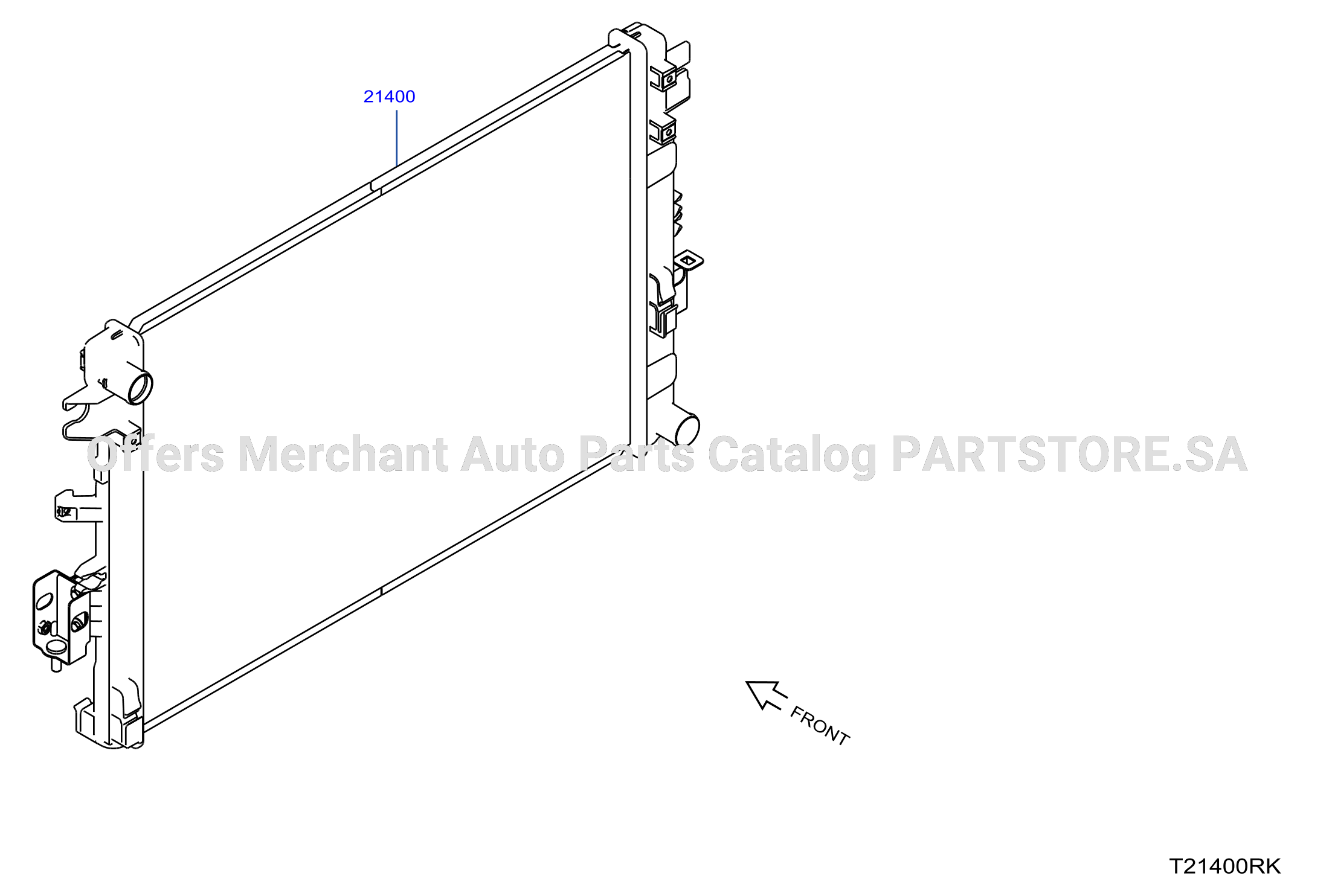 Radiator Shroud Inverter Cooling Radiator