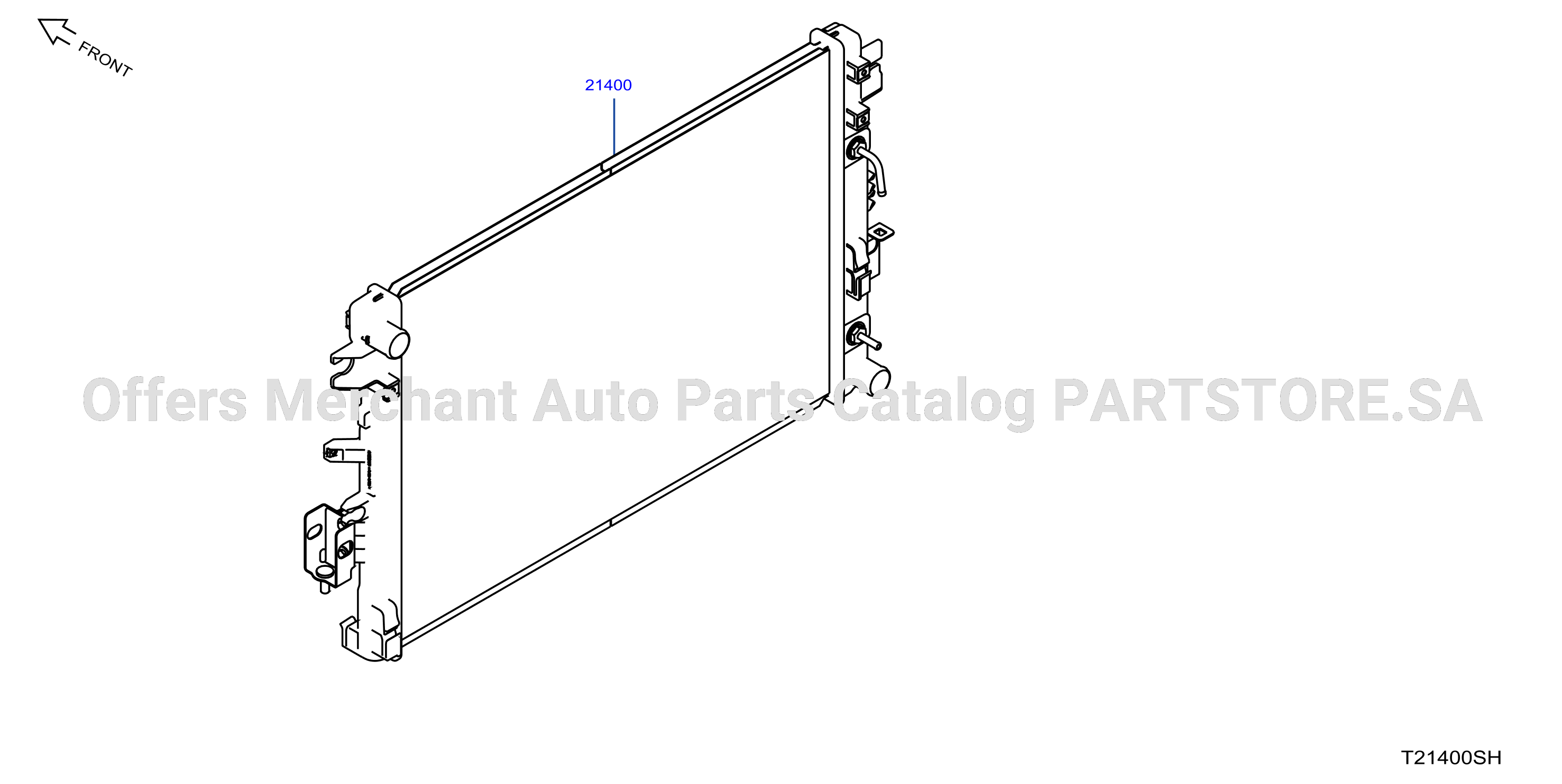 Radiator Shroud Inverter Cooling Radiator