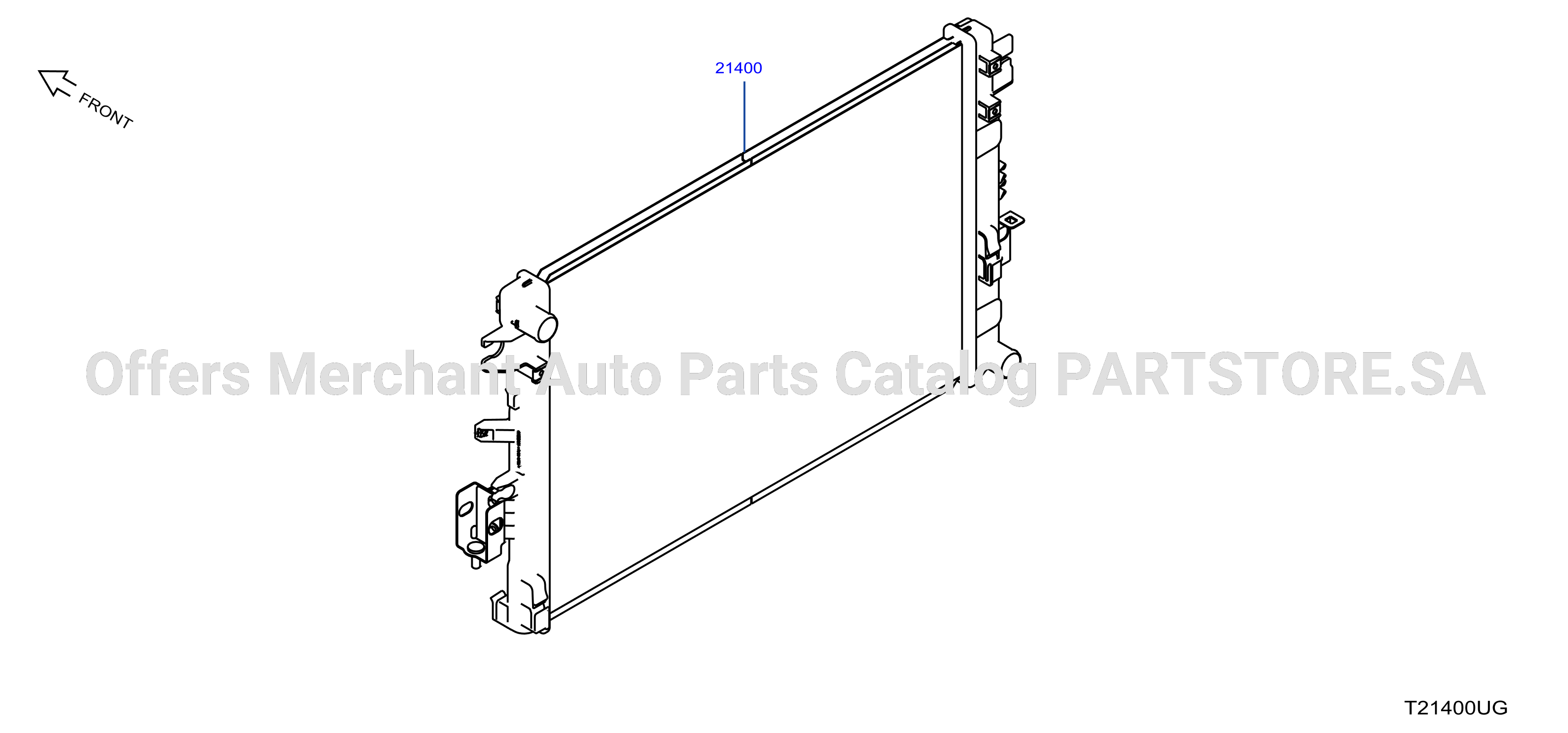 Radiator Shroud Inverter Cooling Radiator