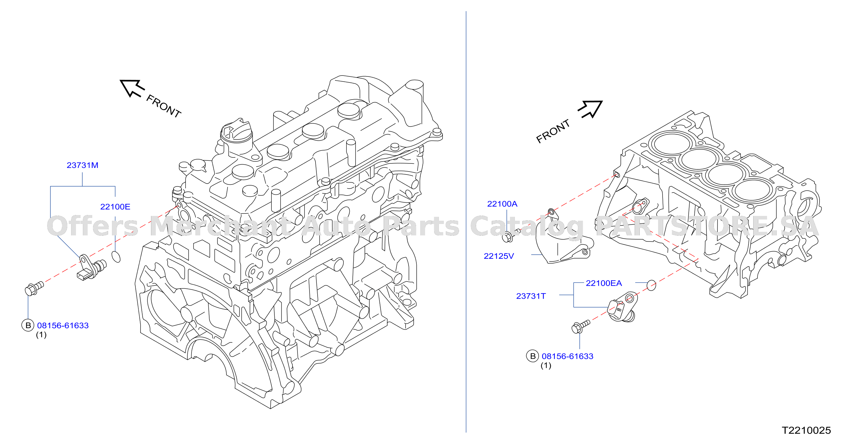 Distributor Ignition Timing Sensor