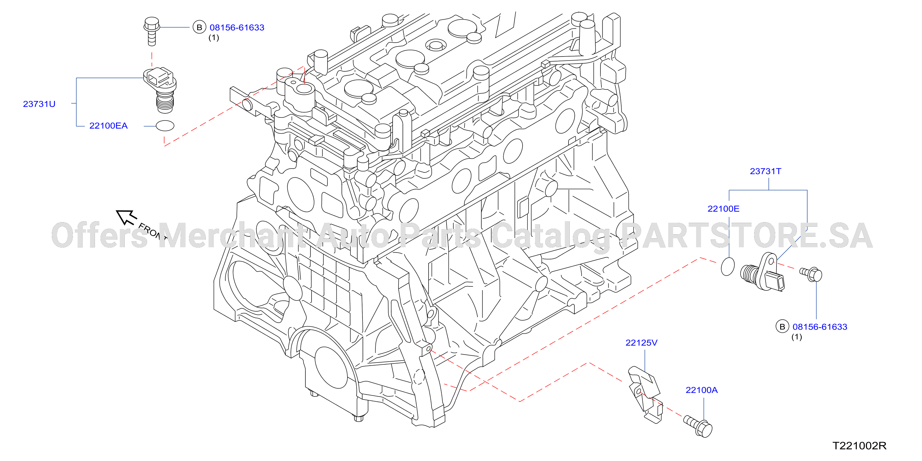Distributor Ignition Timing Sensor