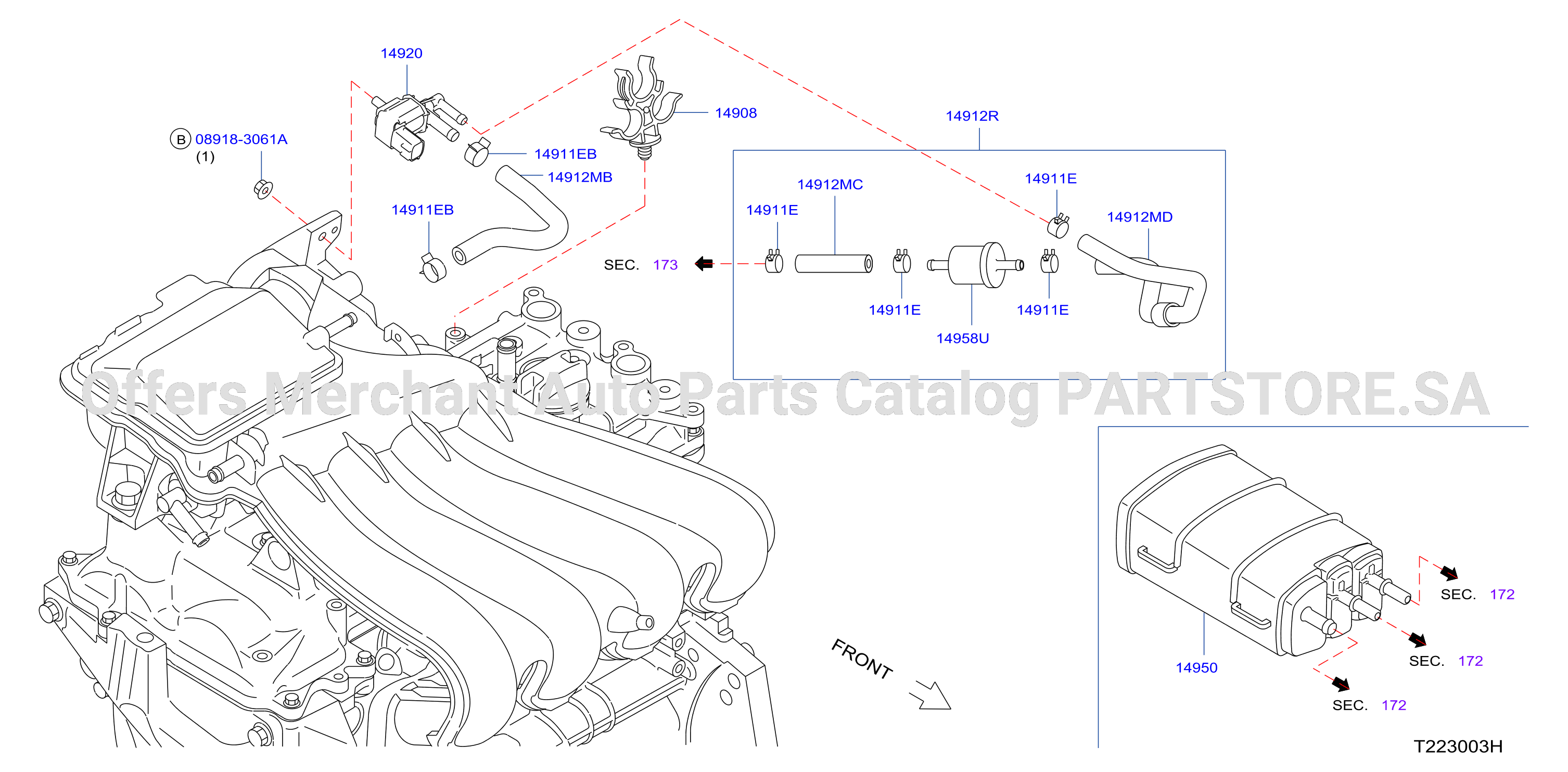 Engine Control Vacuum Piping