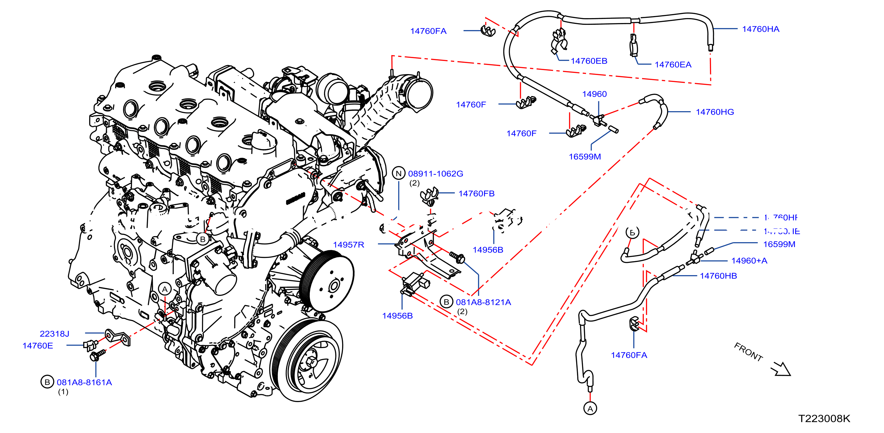 Engine Control Vacuum Piping