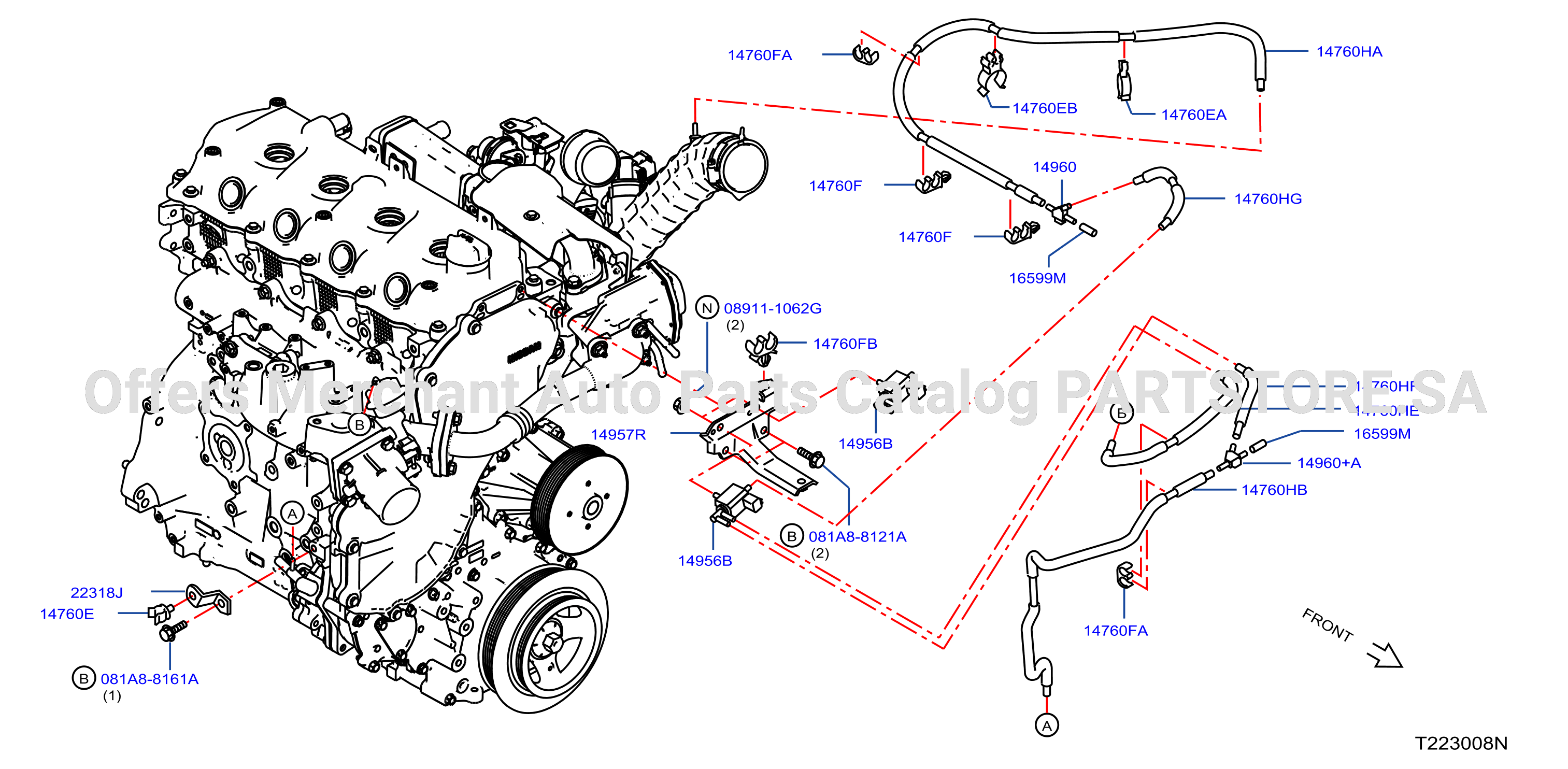 Engine Control Vacuum Piping