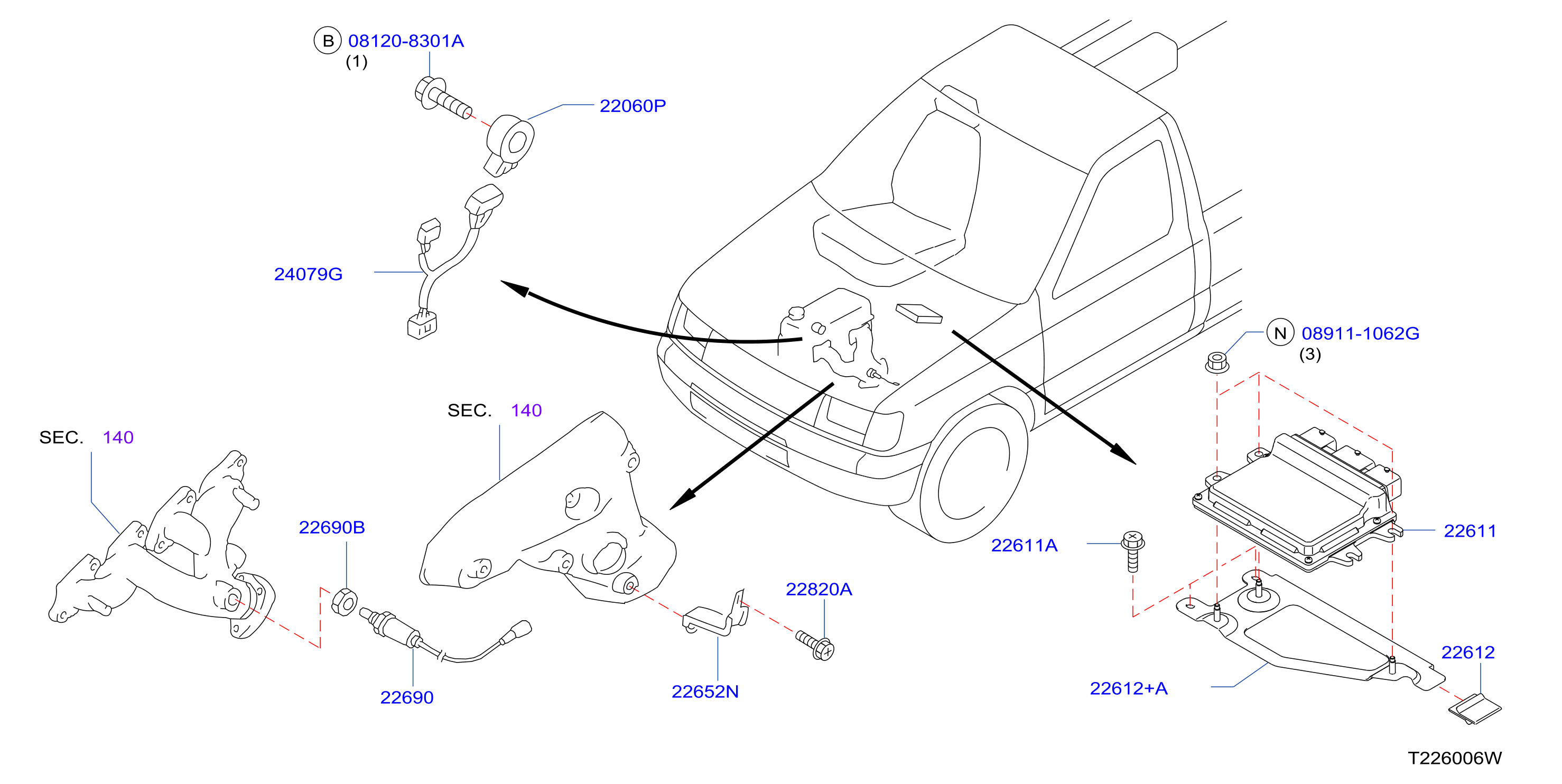 Engine Control Module Sensor