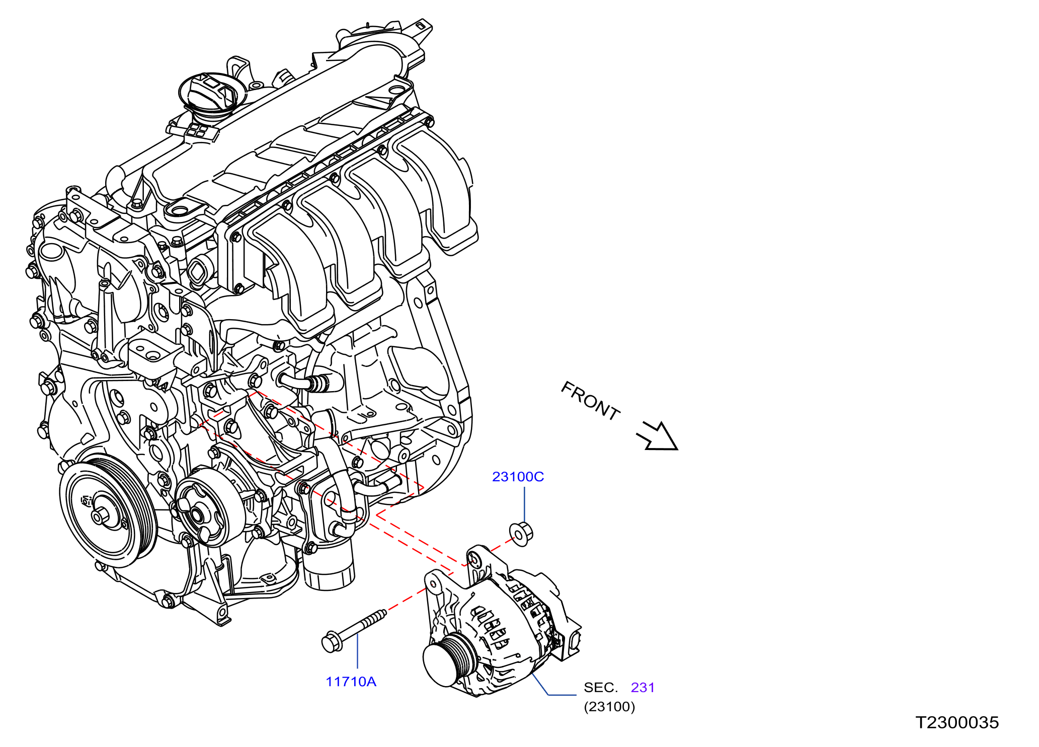 Alternator Fitting