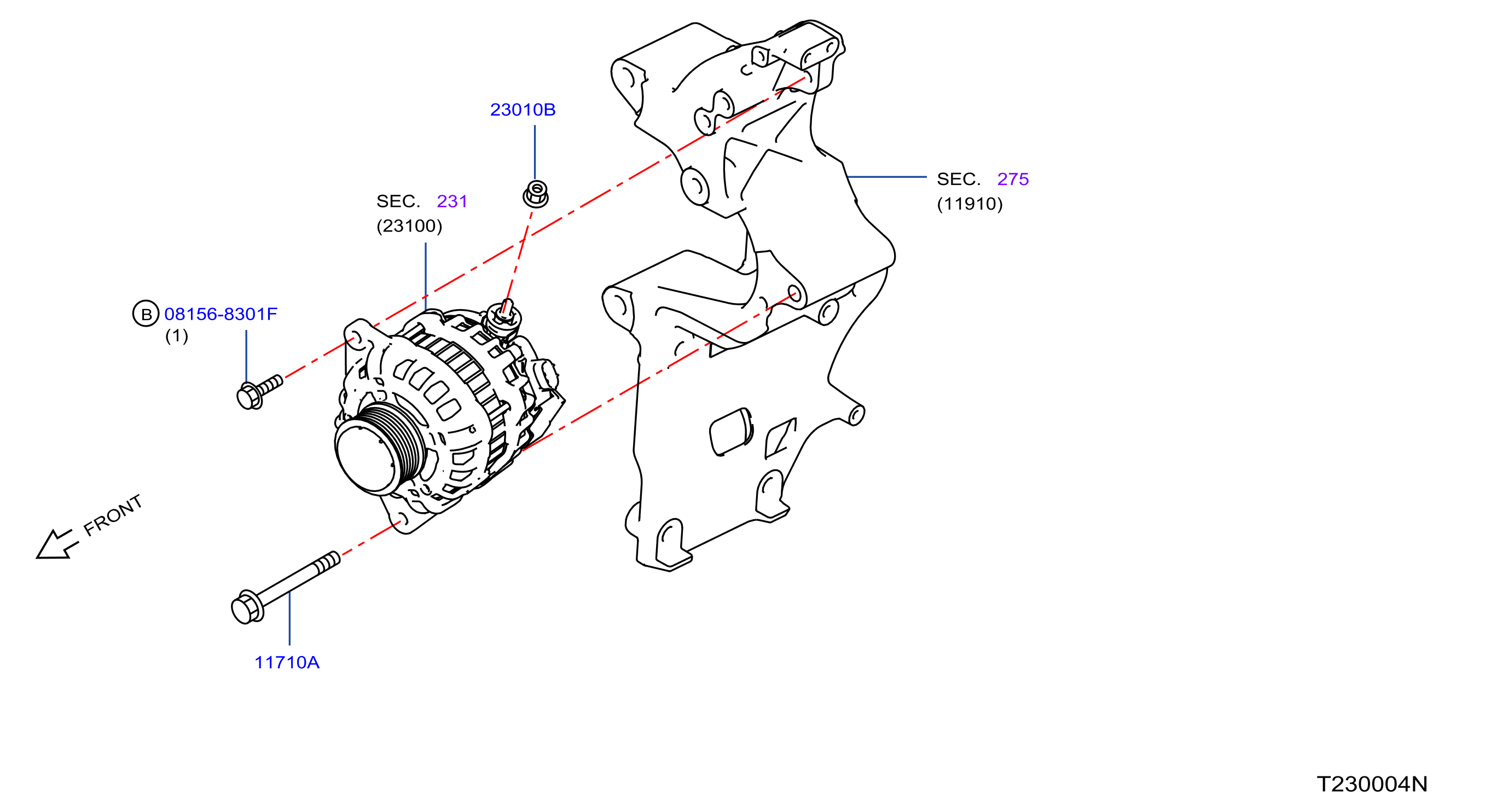 Alternator Fitting