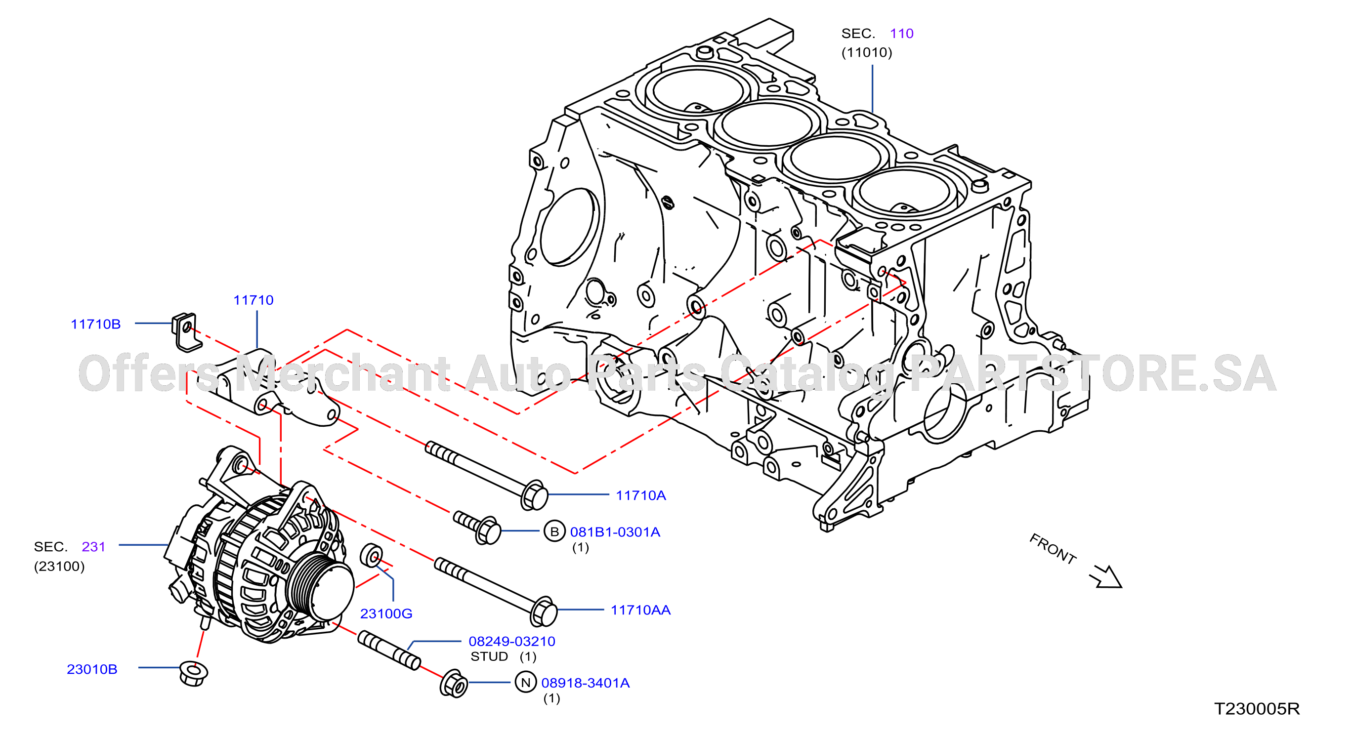 Alternator Fitting