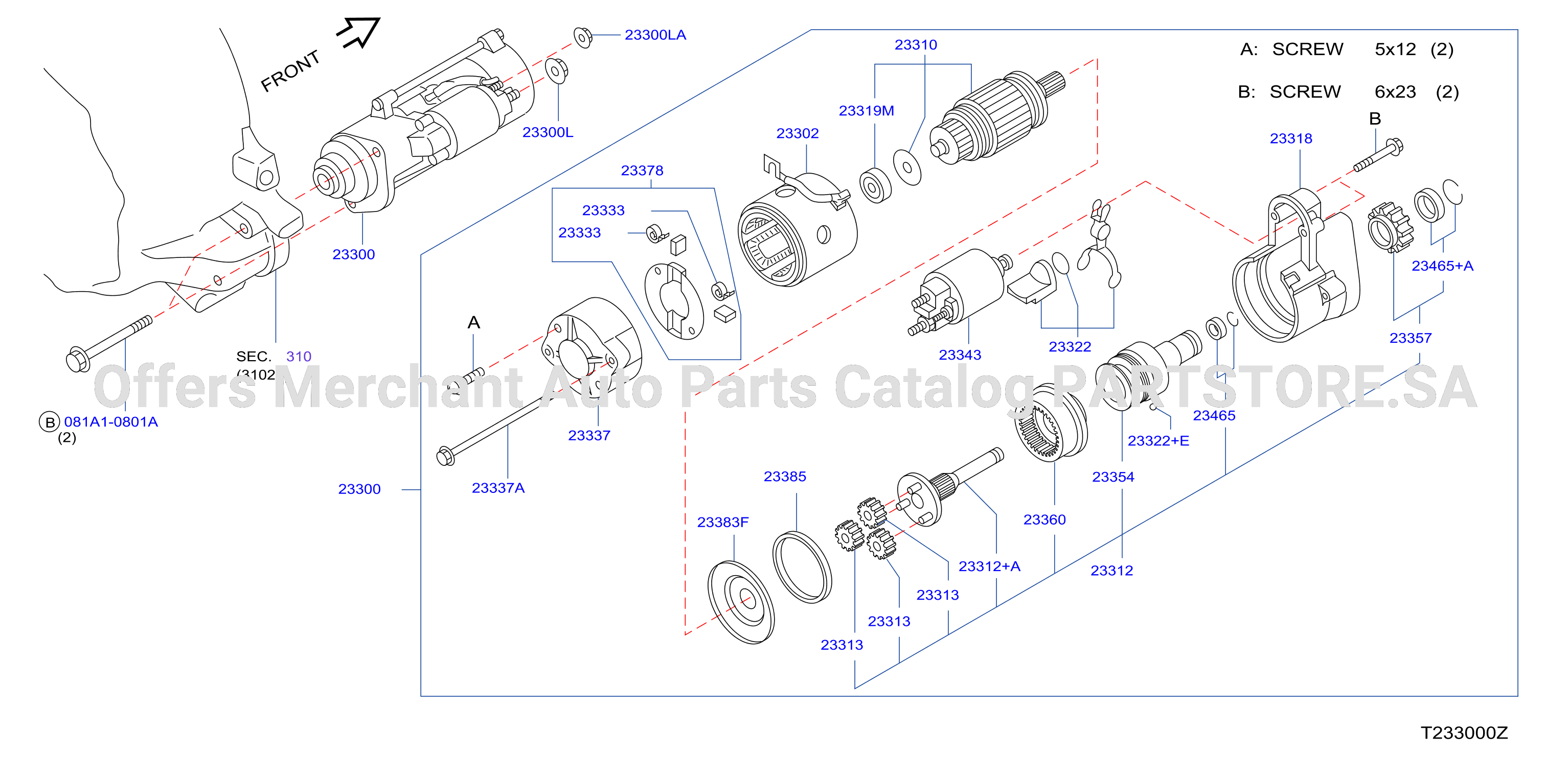 Starter Motor Mitsubishi